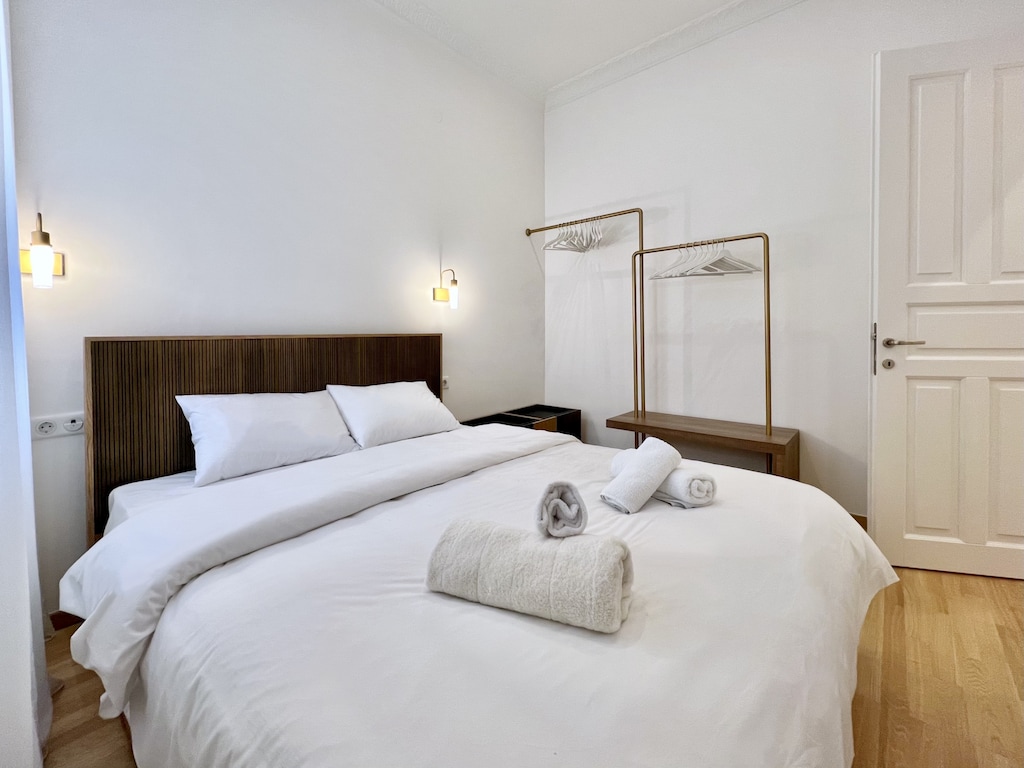 Bedroom 1 with double bed