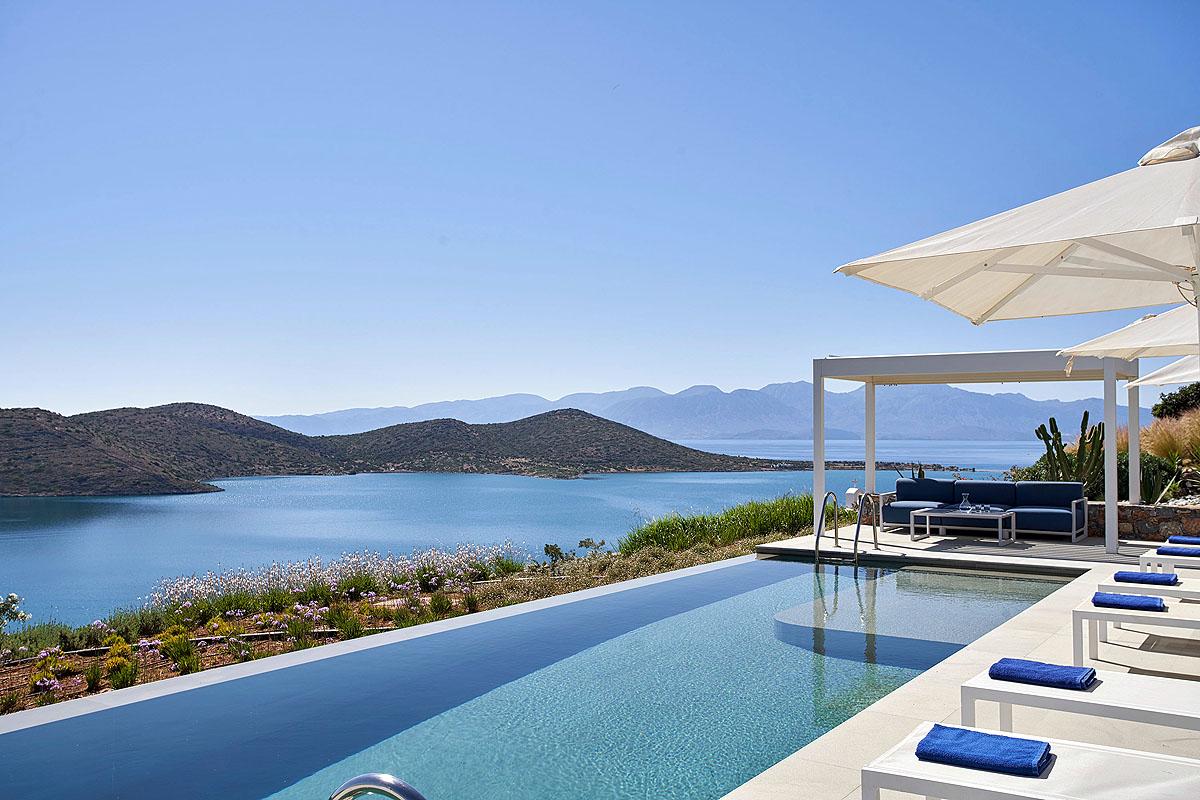 Property Image 1 - Infinity Views to Spinalonga Island with a heated pool