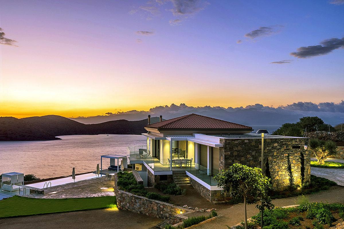 Property Image 2 - Infinity Views to Spinalonga Island with a heated pool