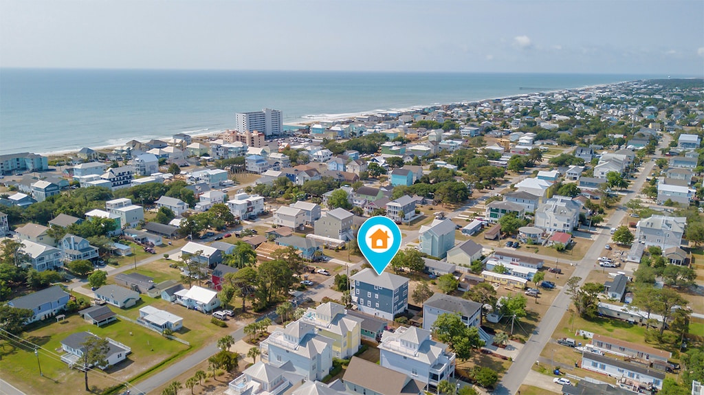 Aerial View of Carolina Beach