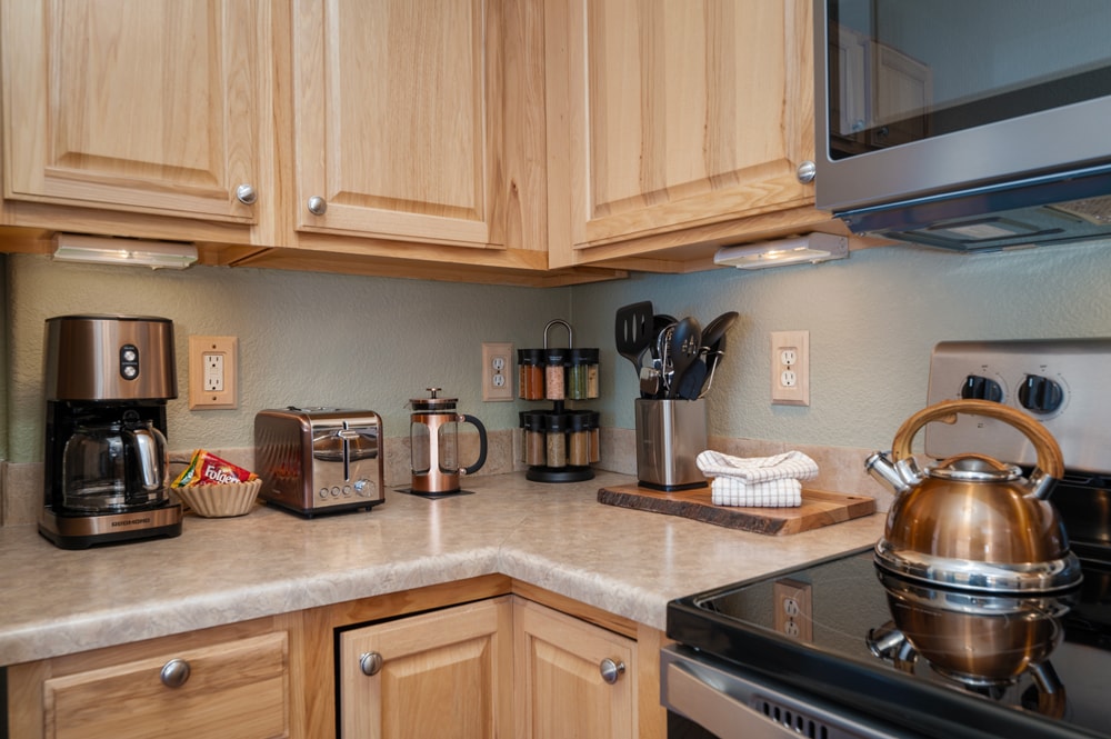 Your fully equipped kitchen features everything needed for memorable meals, from morning coffee to home-cooked dinners together.