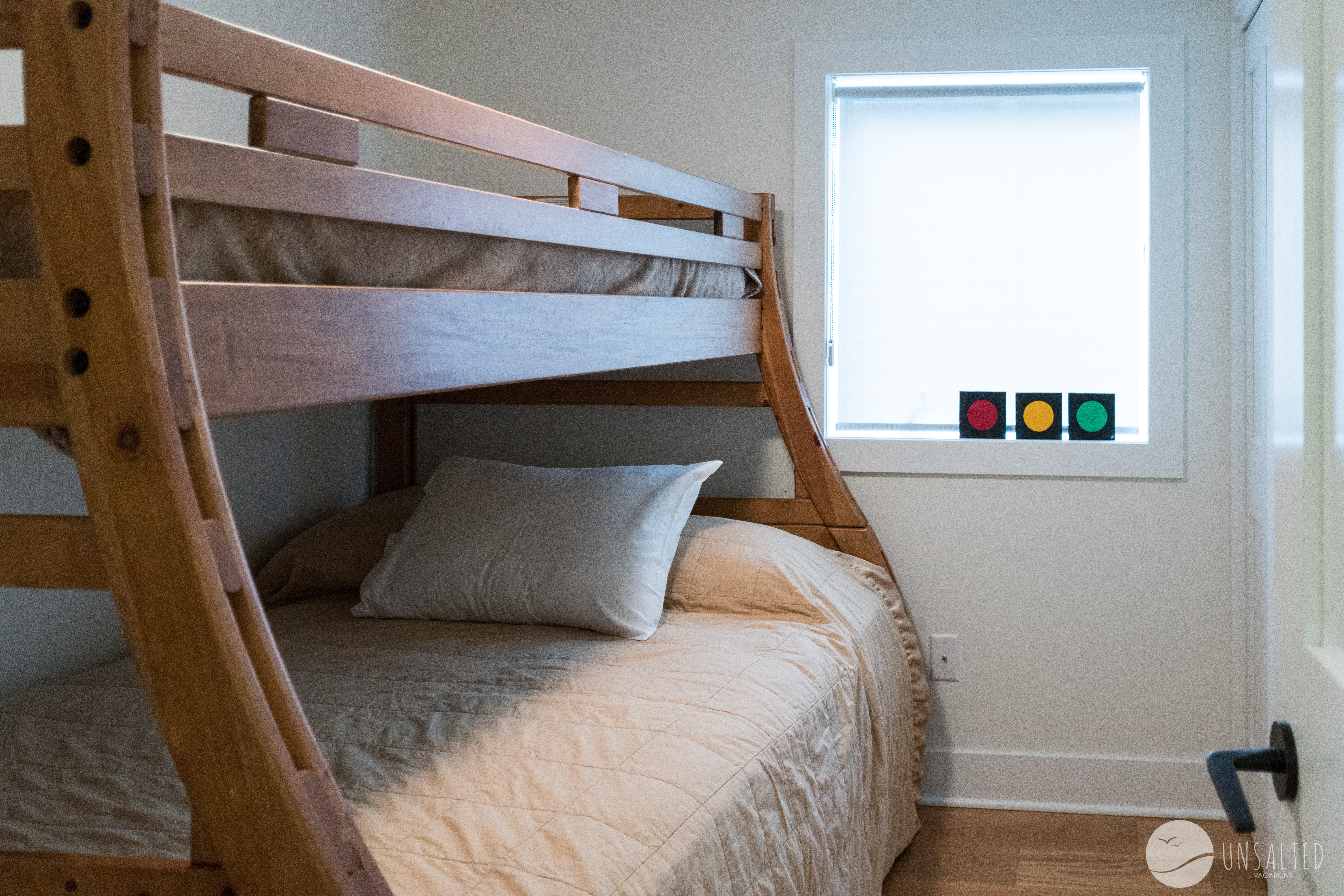 Twin over full bunk bed