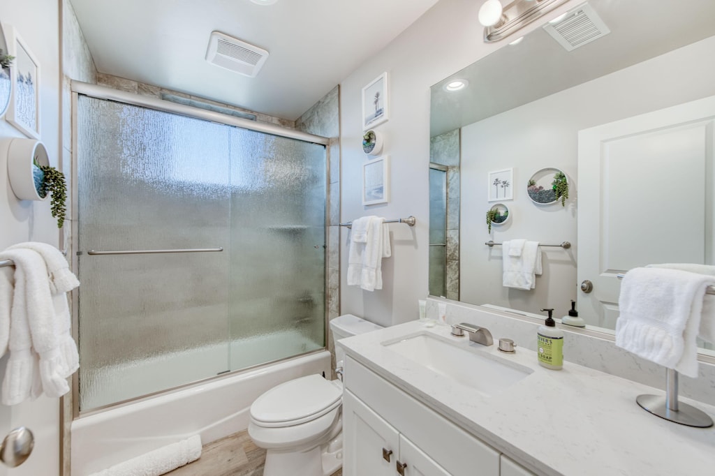 Bathroom and amenities.