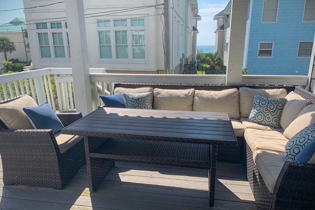 Bask in the sun out by the porch