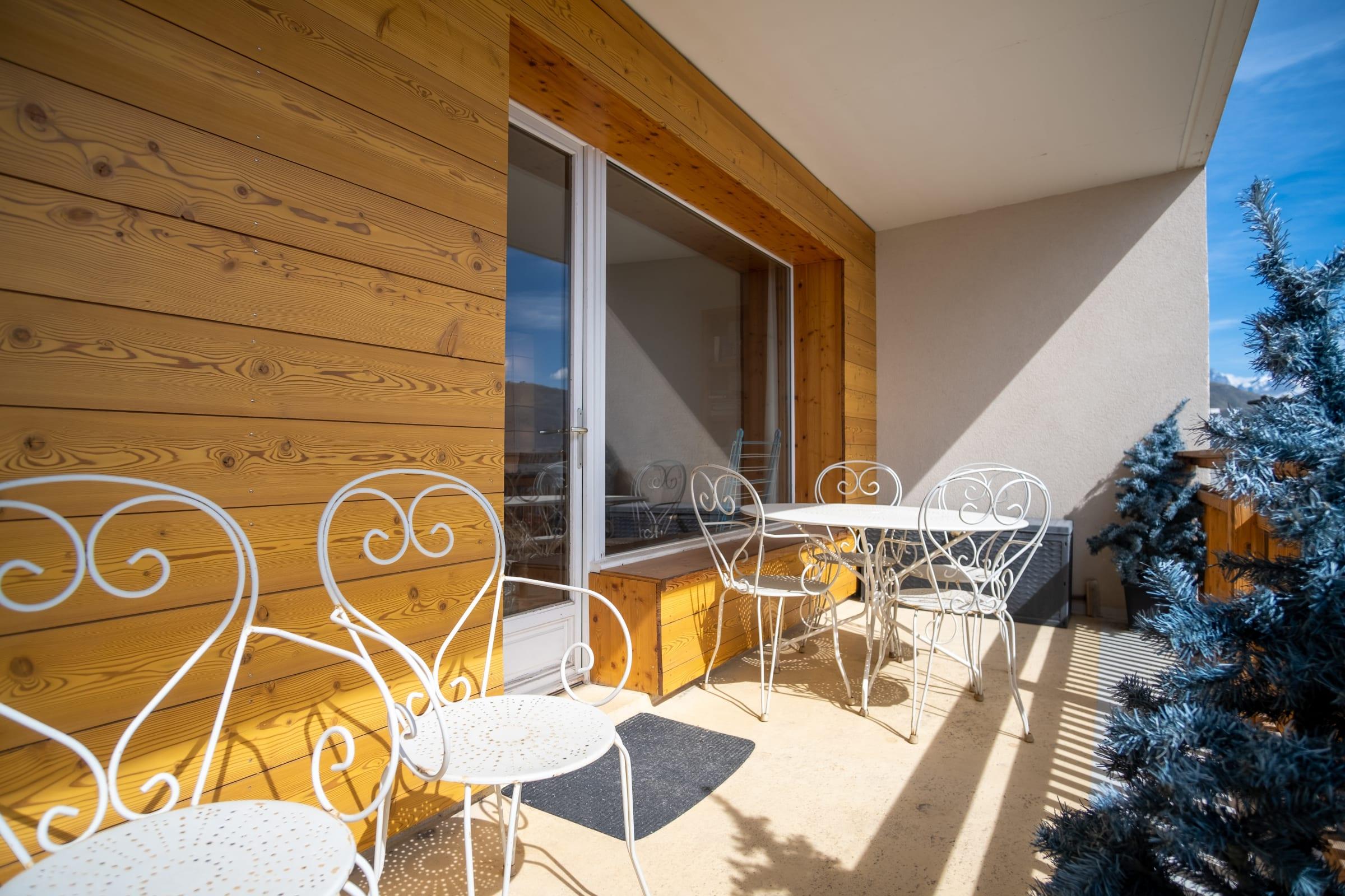 Property Image 2 - Superb apartment with balcony at the heart of the station - Huez