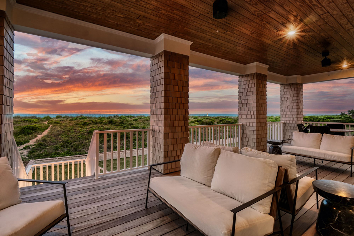 Your sunset views from the back porch