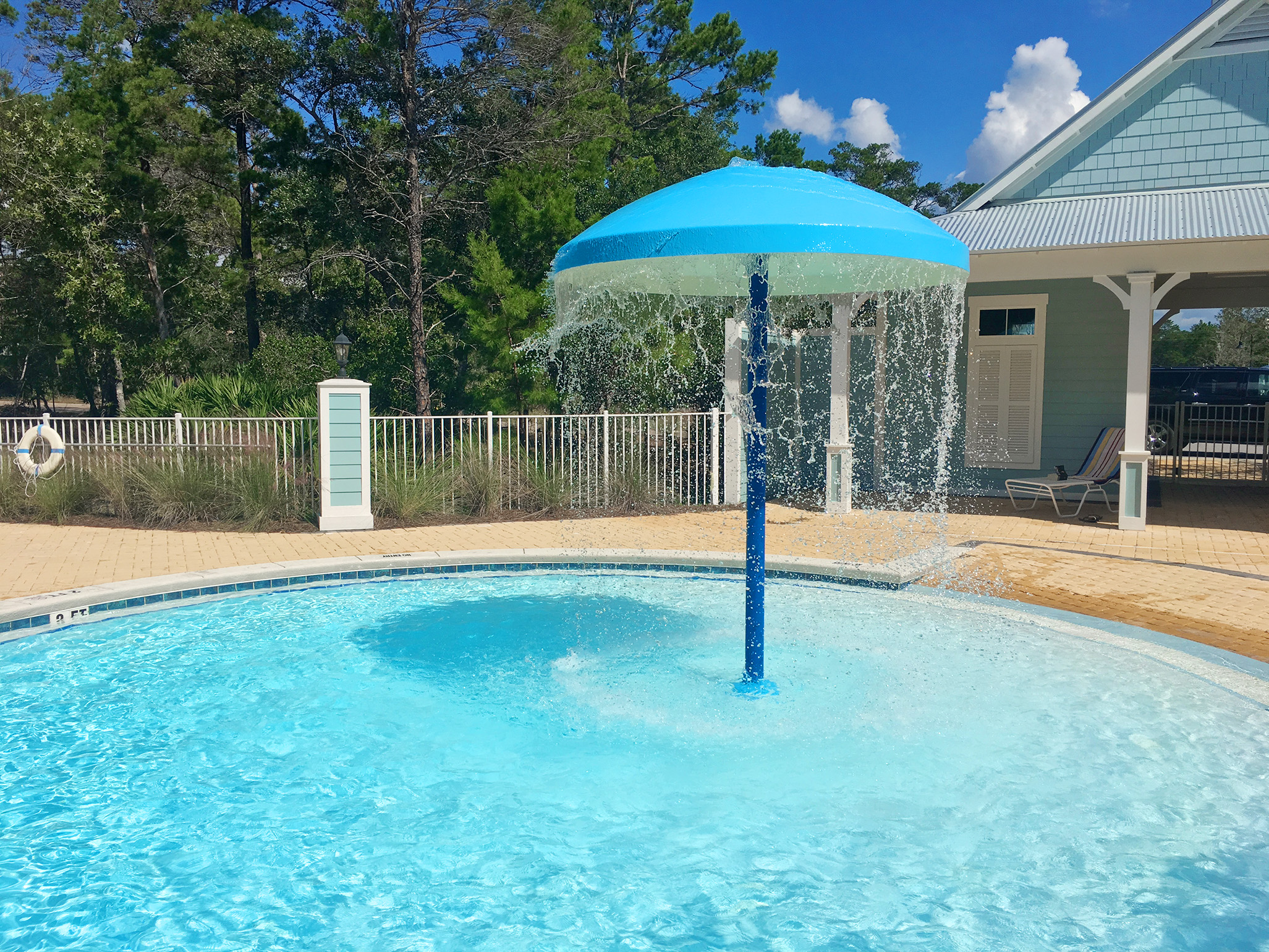 Village of Grayton beach mushroom waterfall