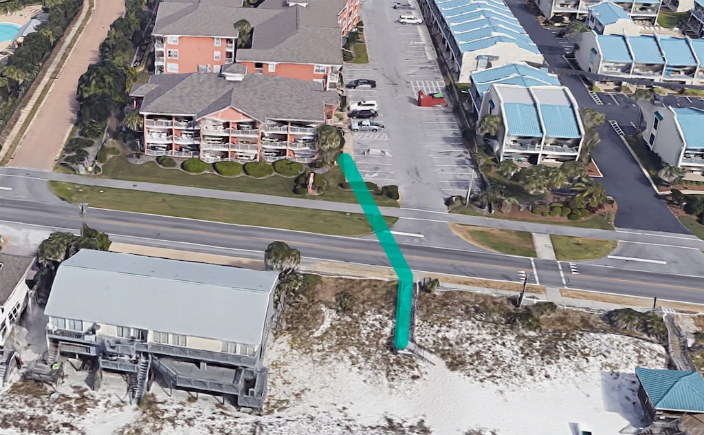 Beach access right across the street!