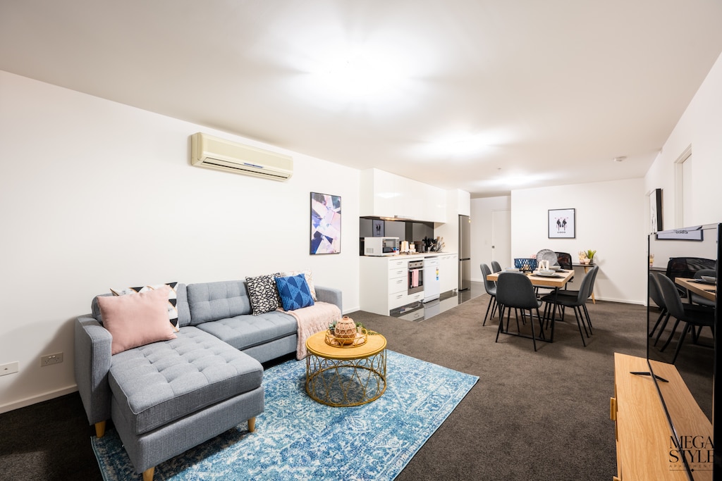 Relax on your 3 seater designer chaise lounge