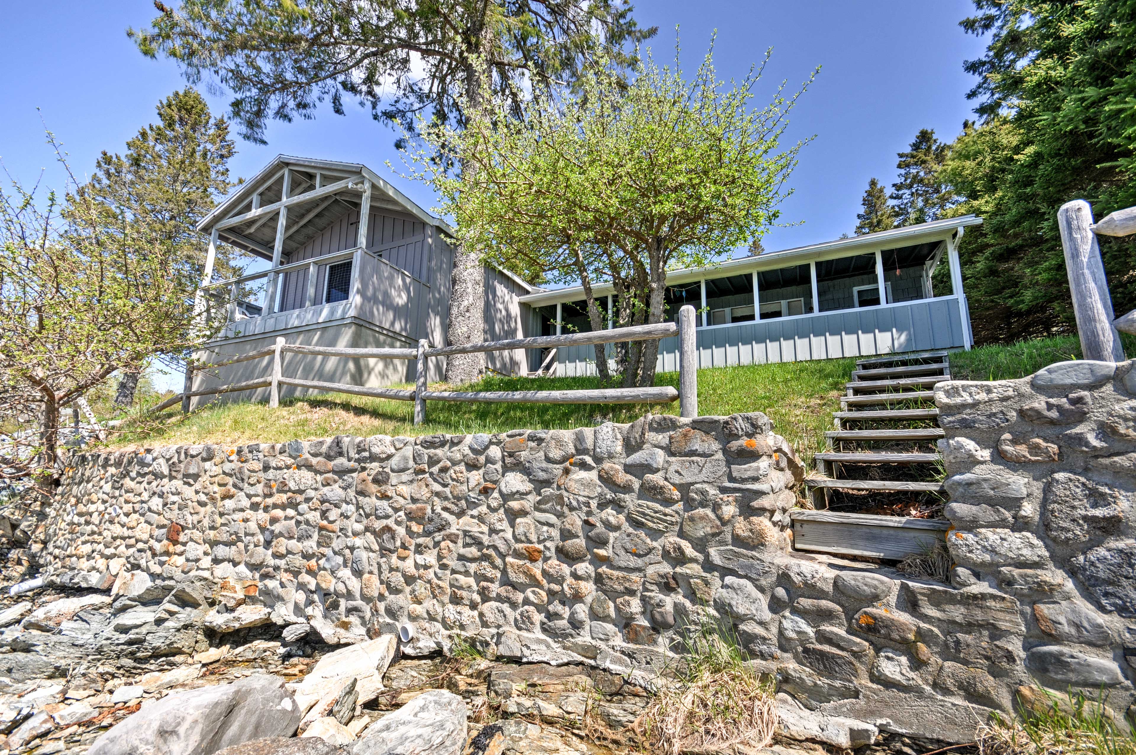 Property Image 1 - Bayfront Hancock Cottage w/ Beach Access & Views!