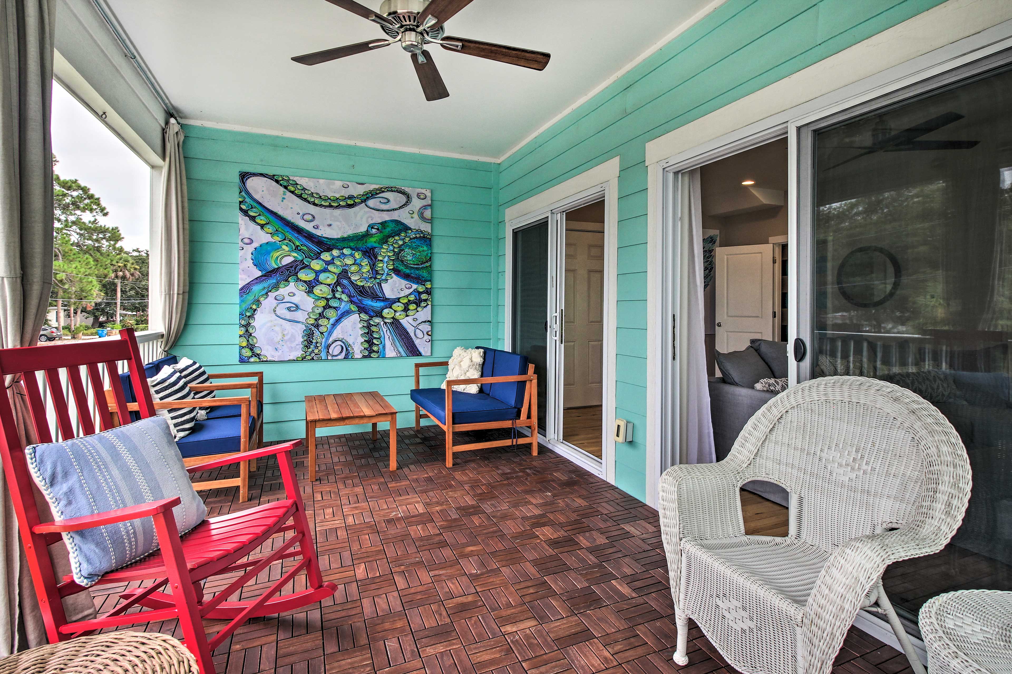 Property Image 2 - Bright Tybee Island Townhome - Walk to the Beach!