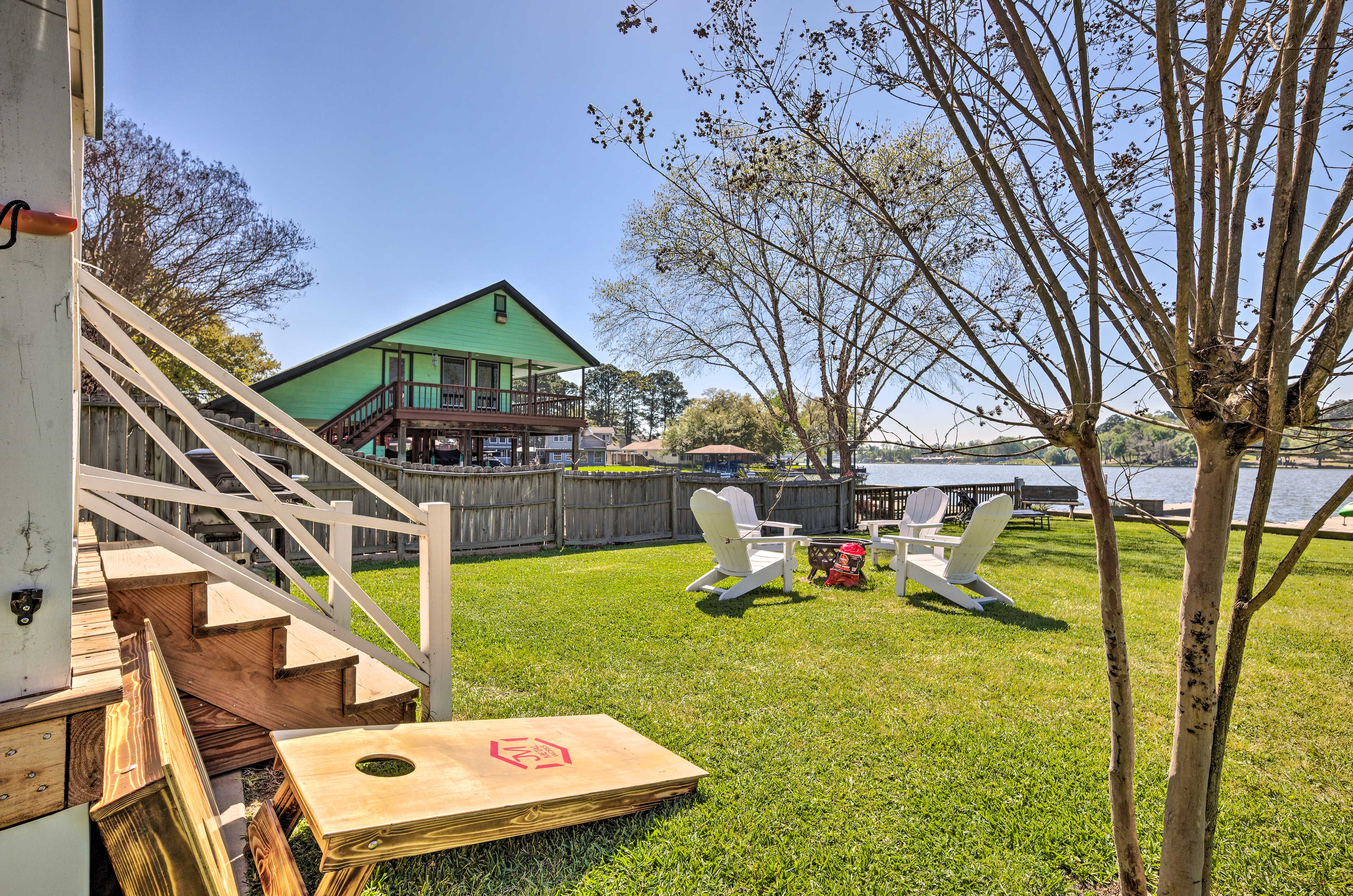 Property Image 2 - Updated Lake Conroe Cabin Rental - Walk to Water!