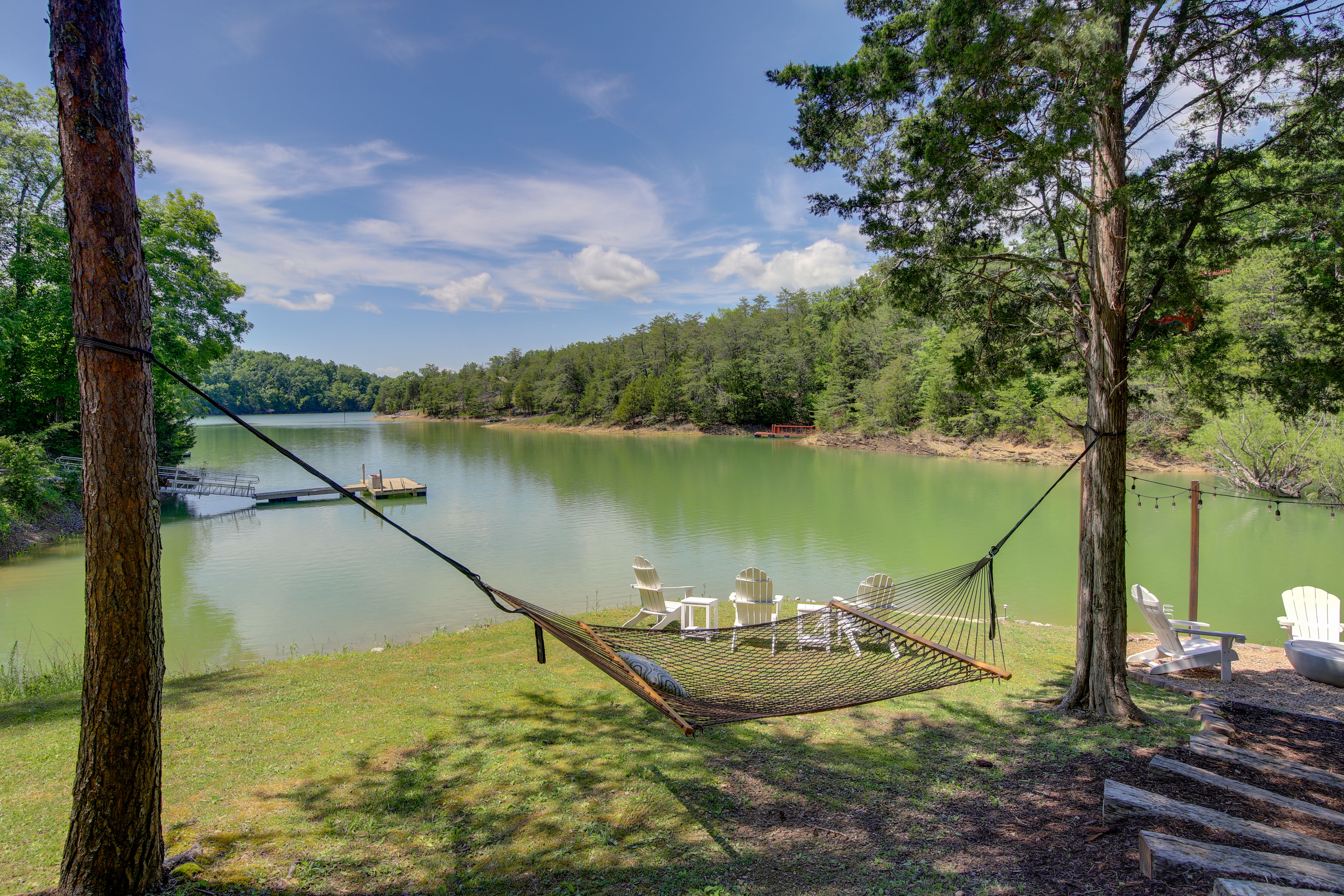 Property Image 2 - Lakefront Sevierville Cabin w/ Hot Tub & Fire Pit!