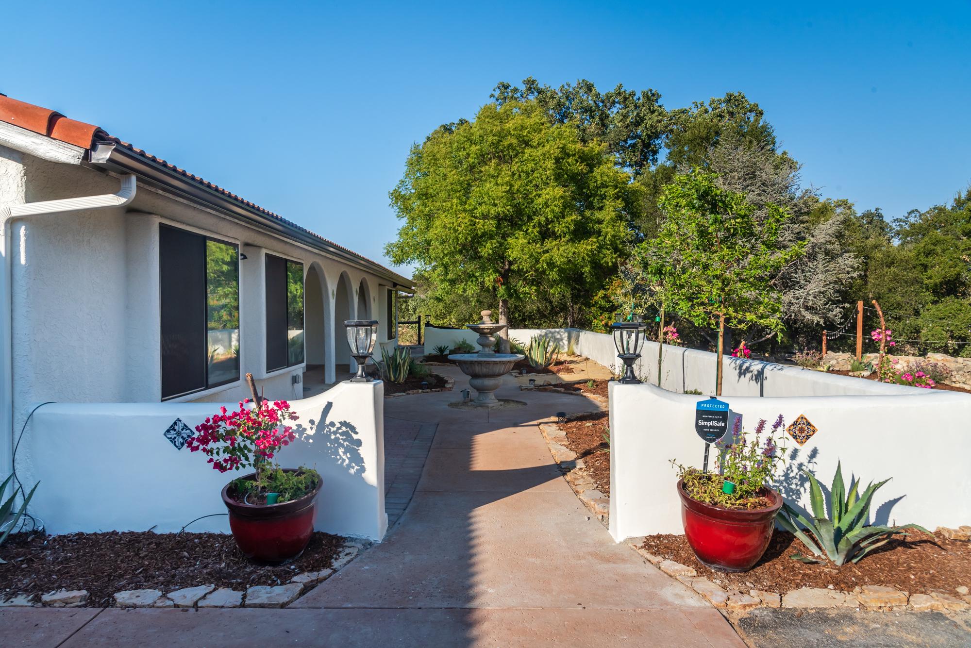 Ample parking near the entry of our home