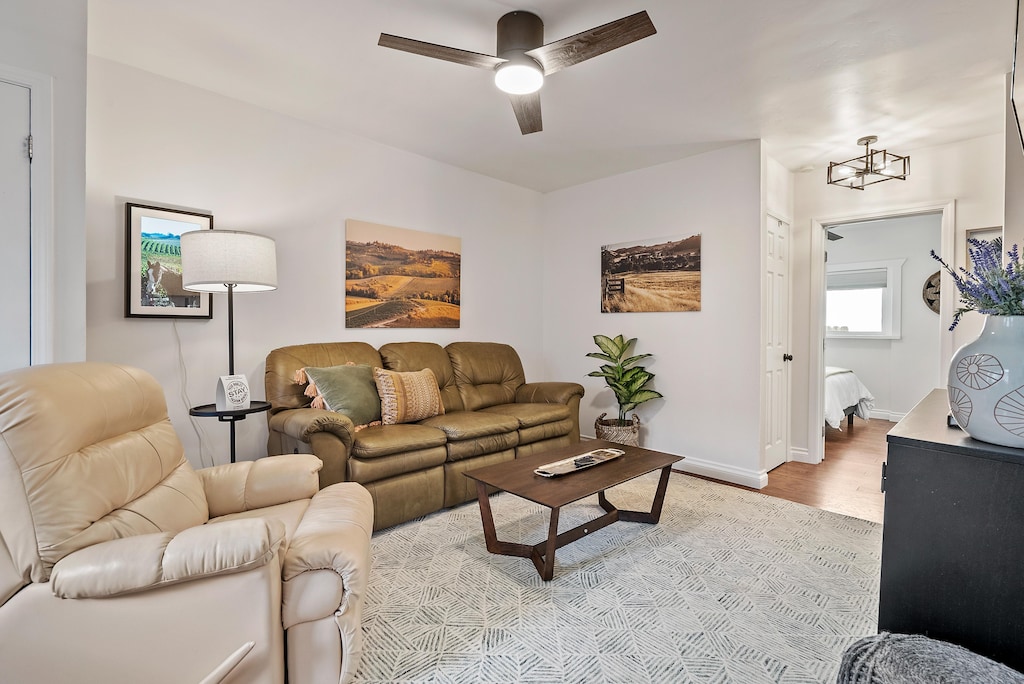Welcome Home - Bright and Cheery Living Room Upon Entry
