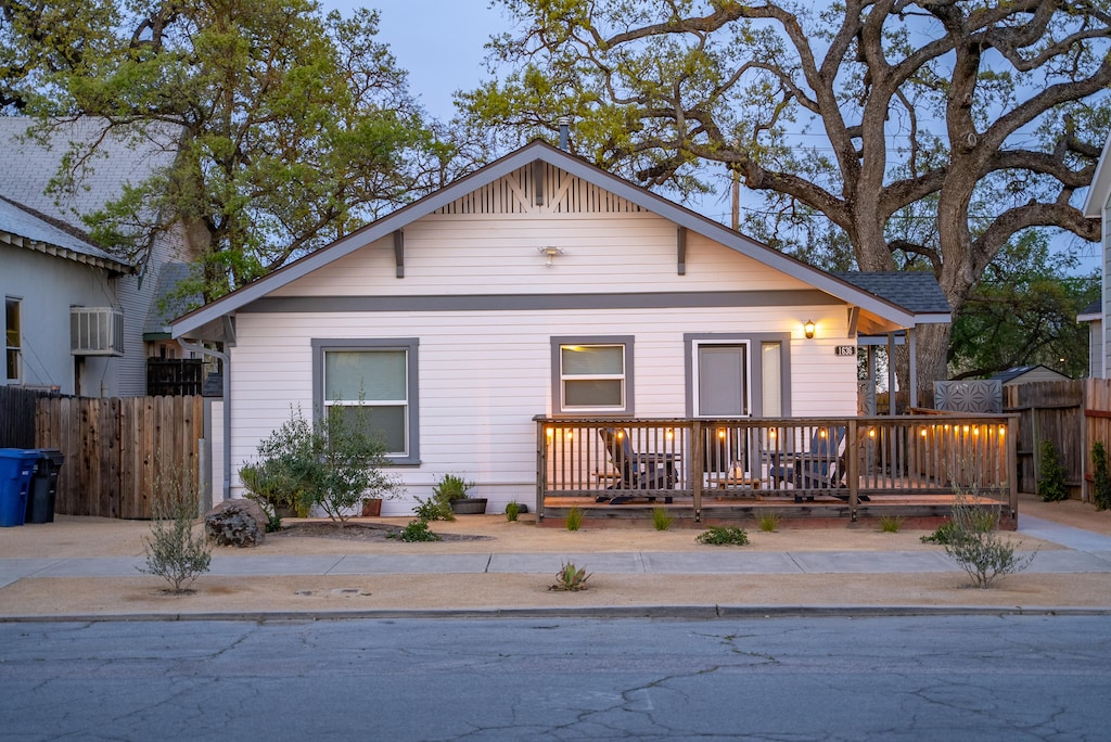 Street View of the Property, 'Hideaway' is the rear unit of two