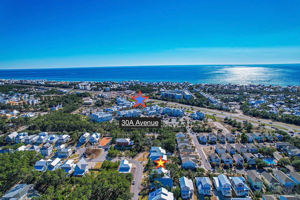 Just a short distance to the beach