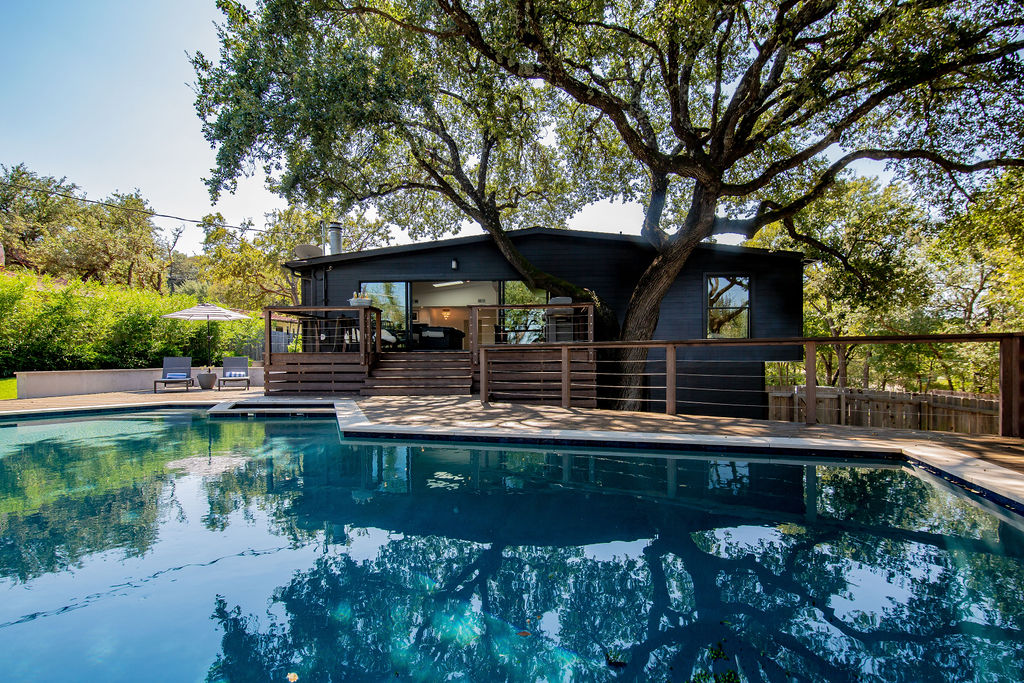 Pool + Terrace - Walker Luxury Vacation Rentals