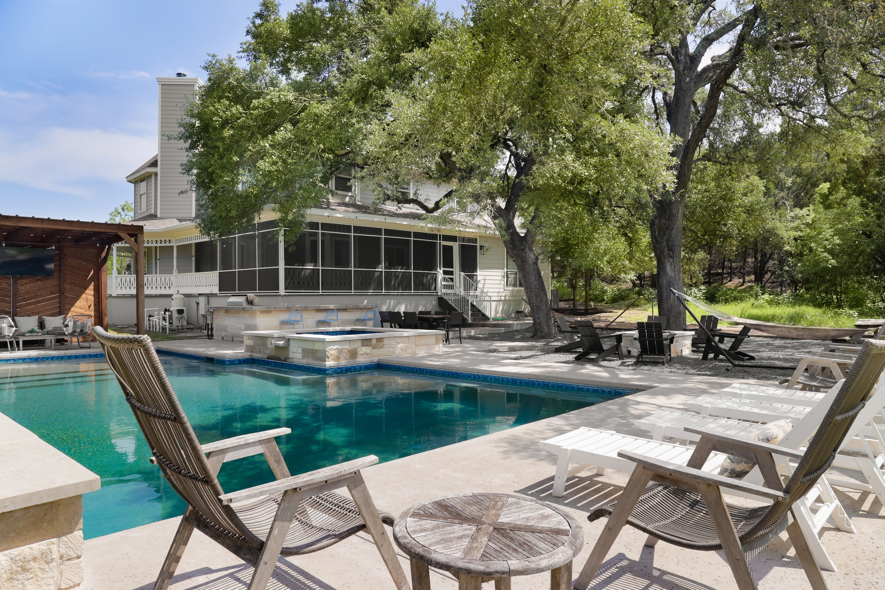 35ft. Outdoor Pool - Walker Luxury Vacation Rentals