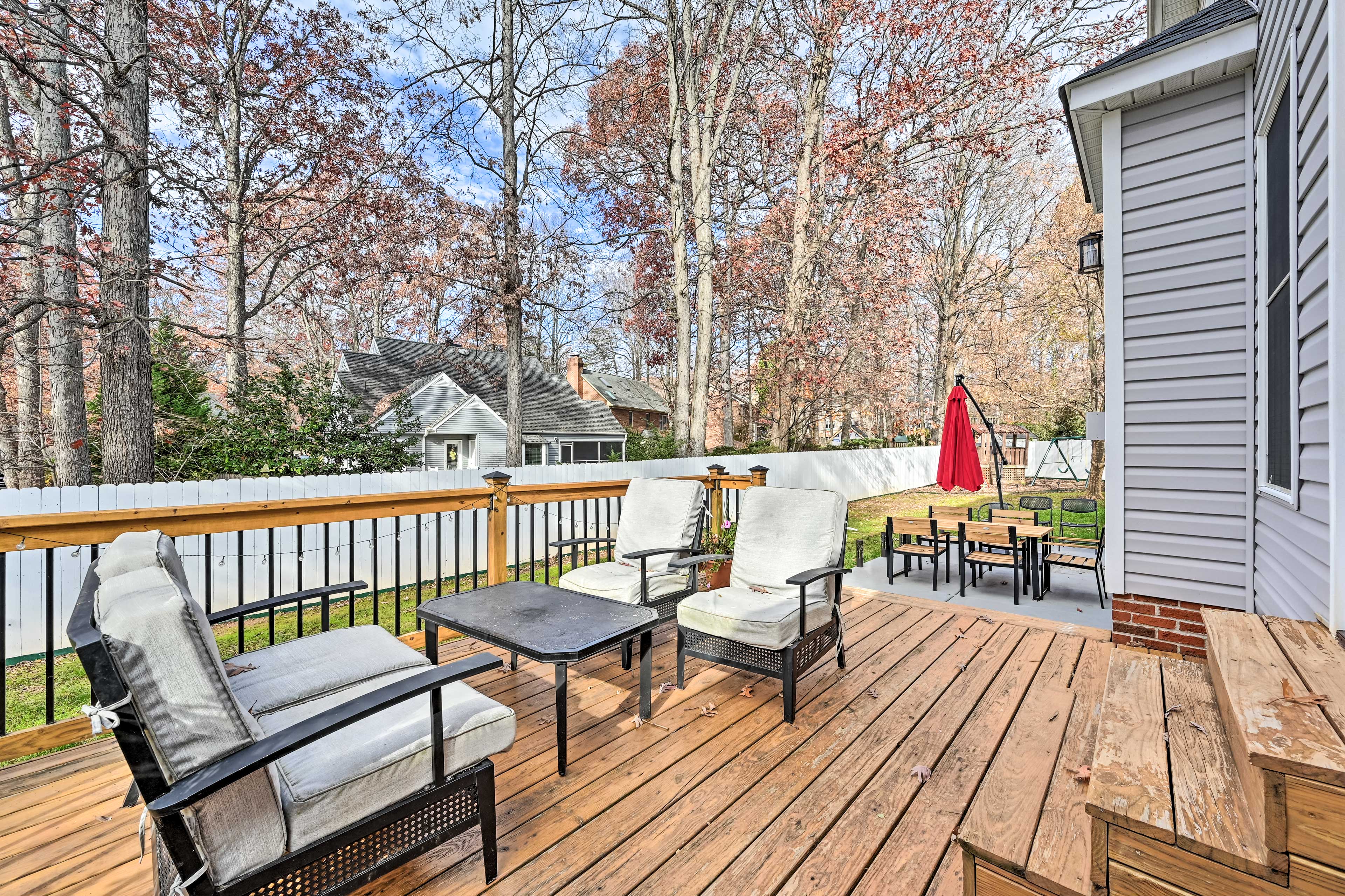 Property Image 2 - Tranquil Greensboro Home w/ Fire Pit!