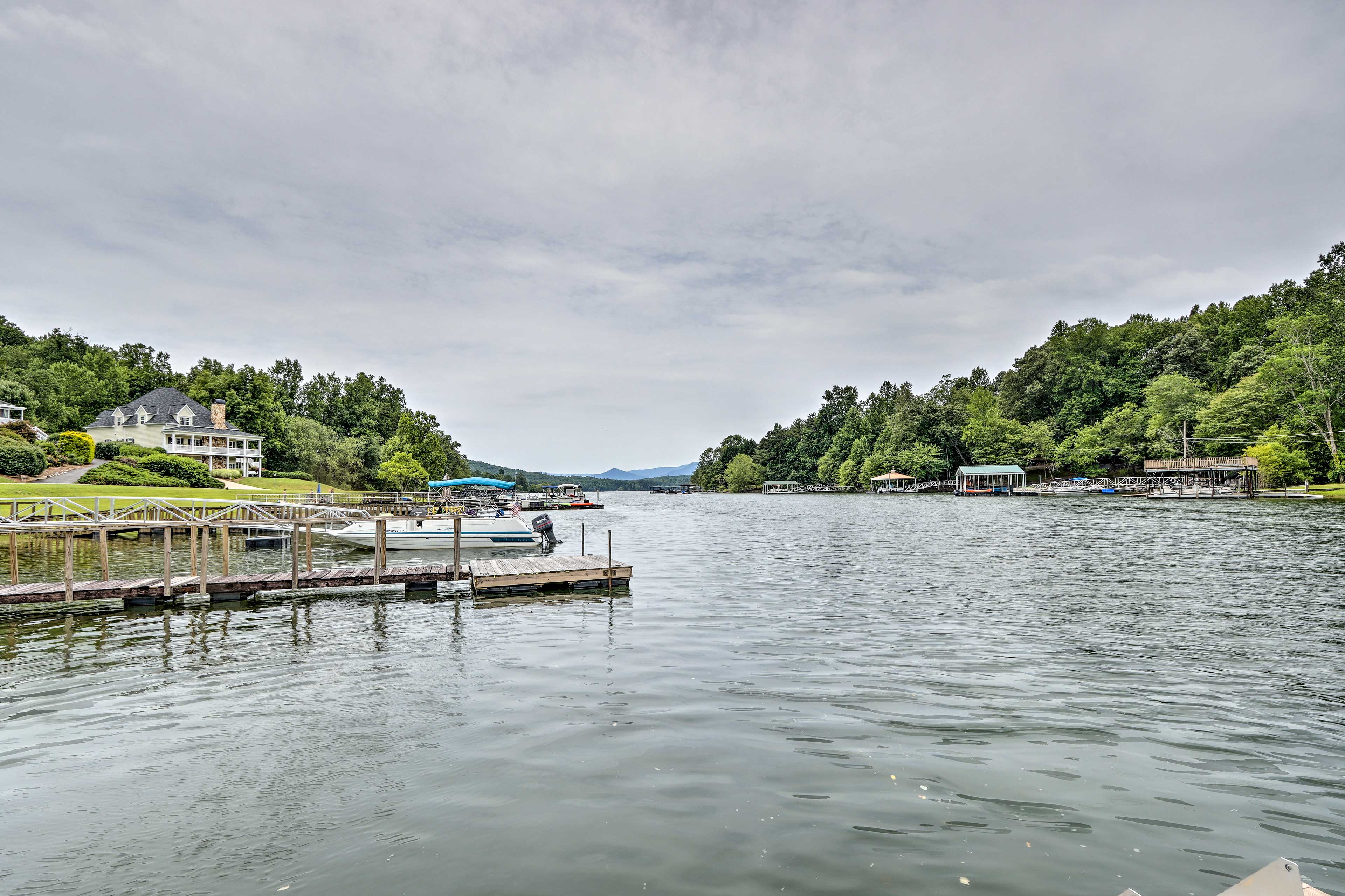 Property Image 1 - Lake Chatuge Retreat w/ Dock & Mtn Views!