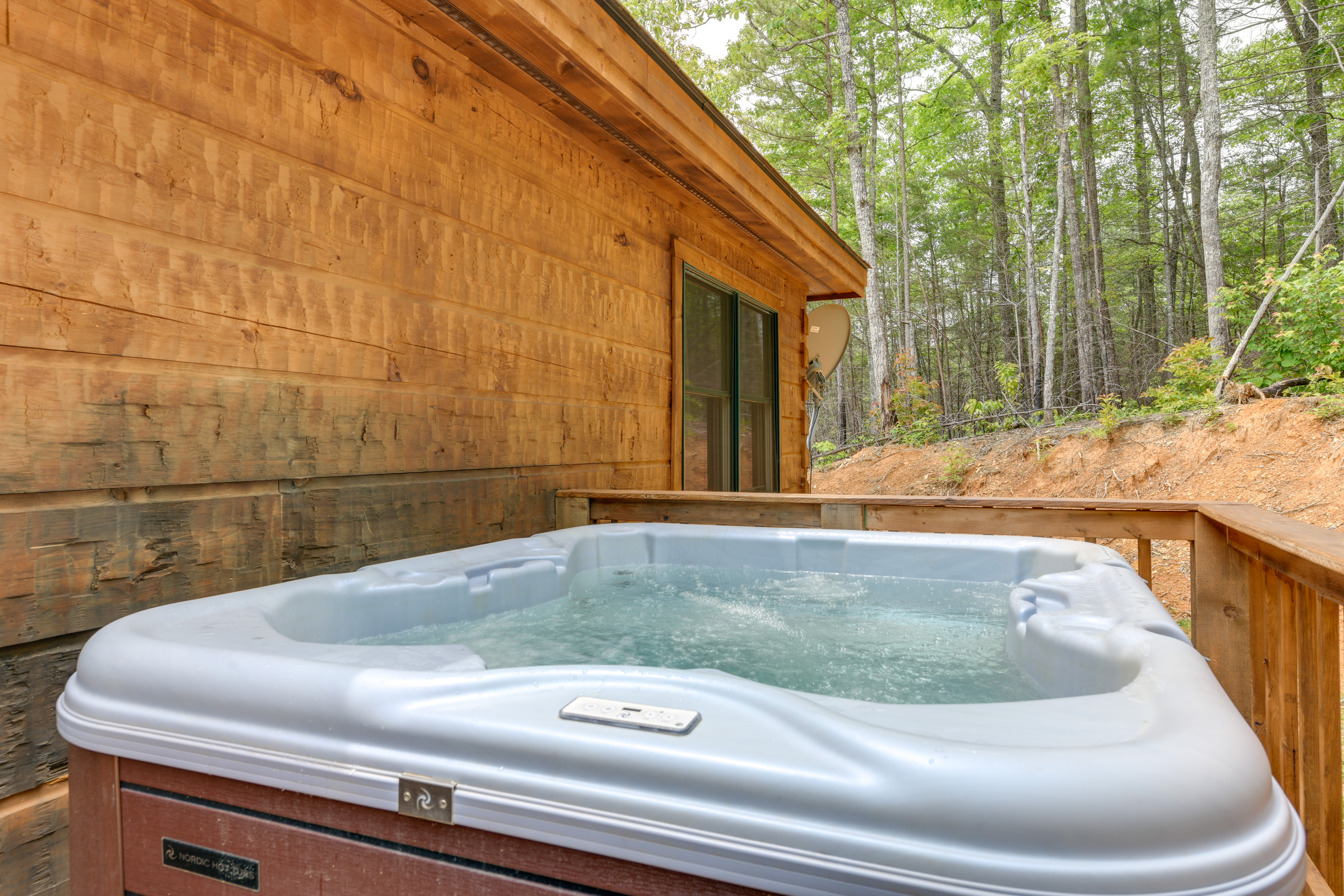 Property Image 2 - Sevierville Vacation Cabin with Hot Tub & Decks!