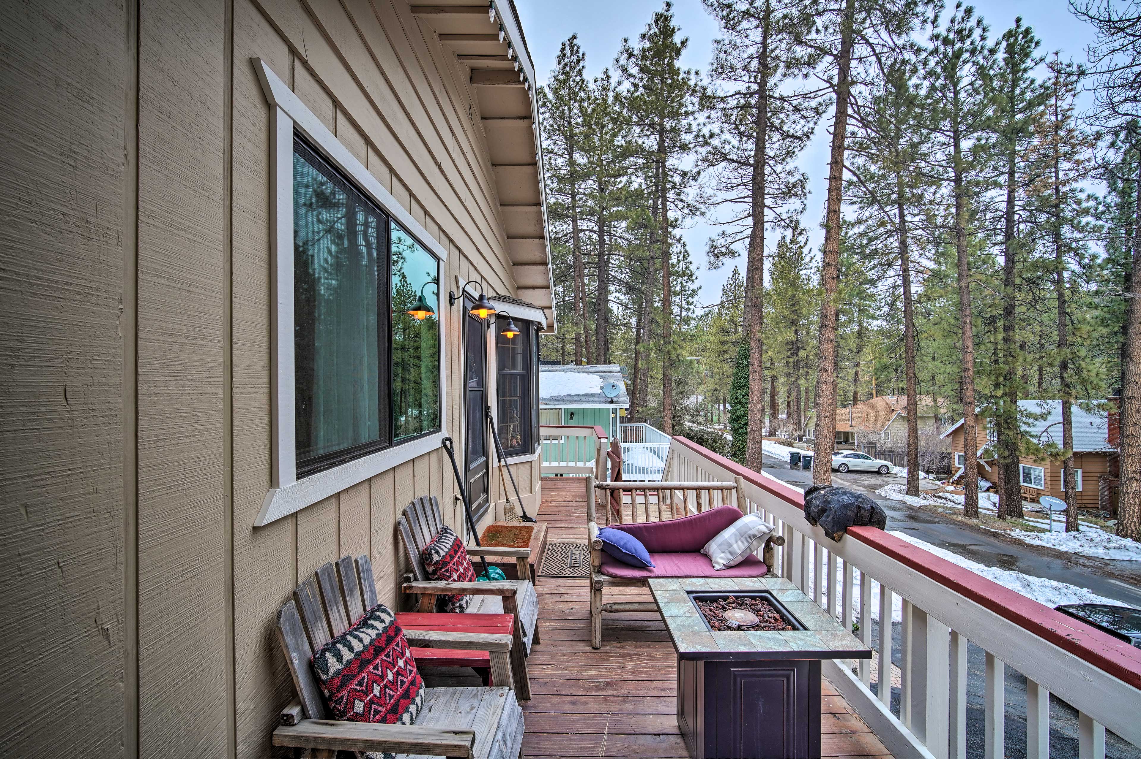 Property Image 2 - Wrightwood Home w/ Fire Pit & Views!