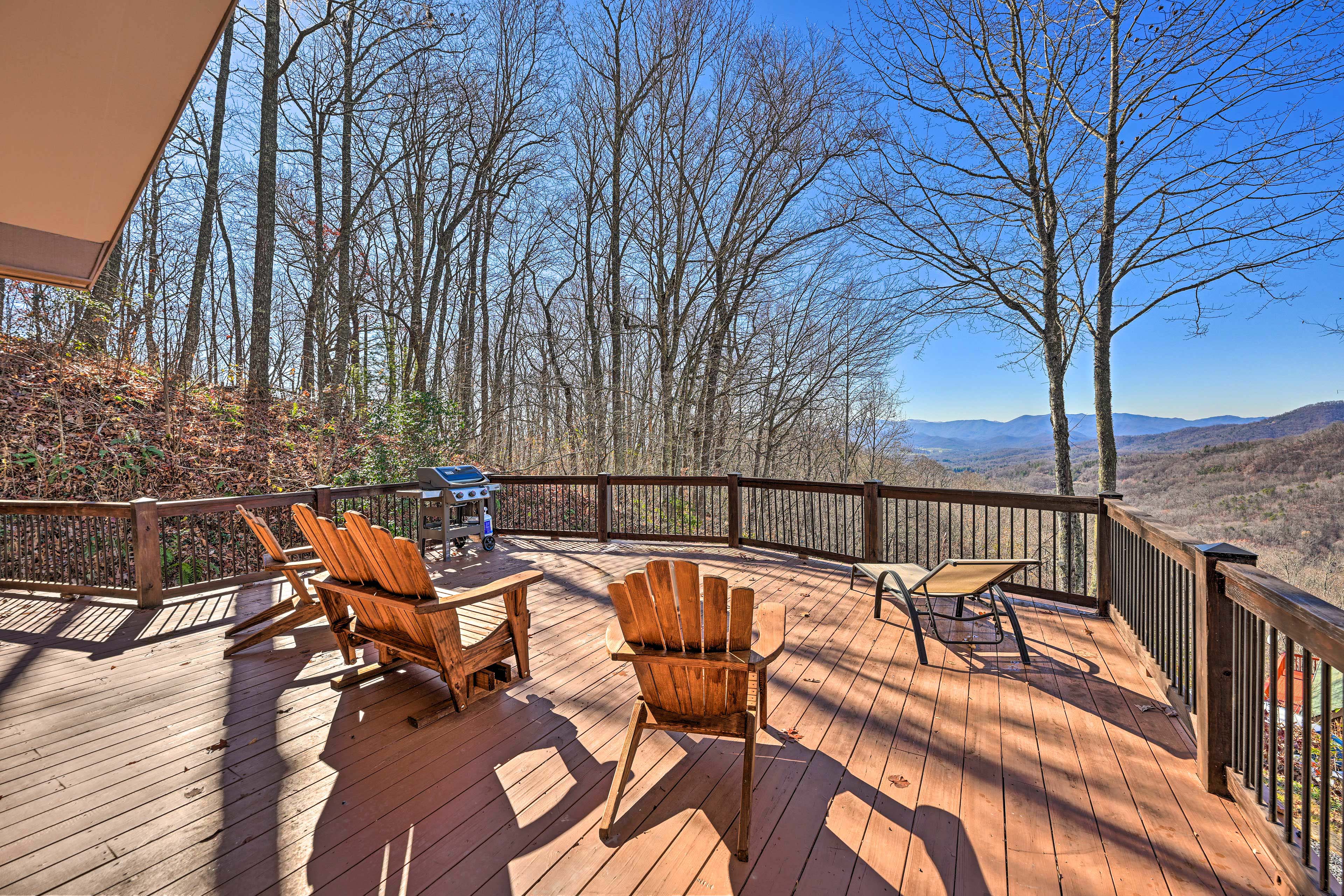 Spacious Franklin Cabin w/ Mountain Views!