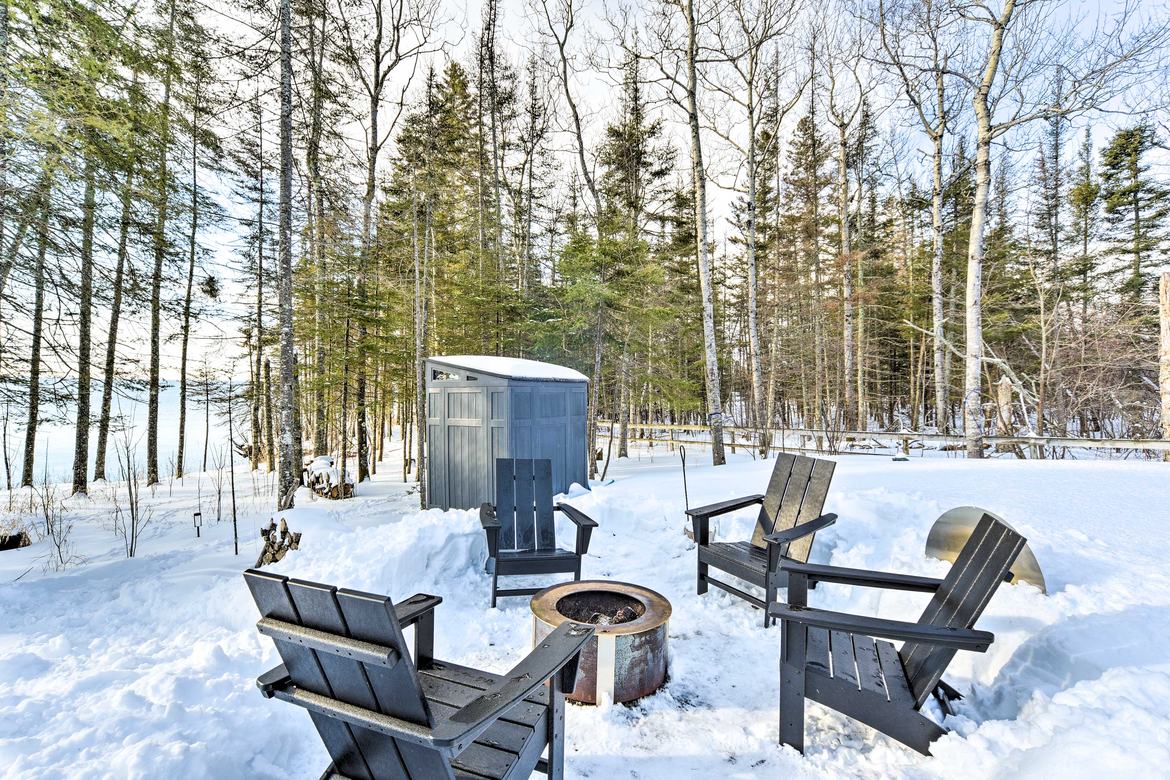 Property Image 2 - Waterfront Cabin on Lake Superior w/ Fire Pit