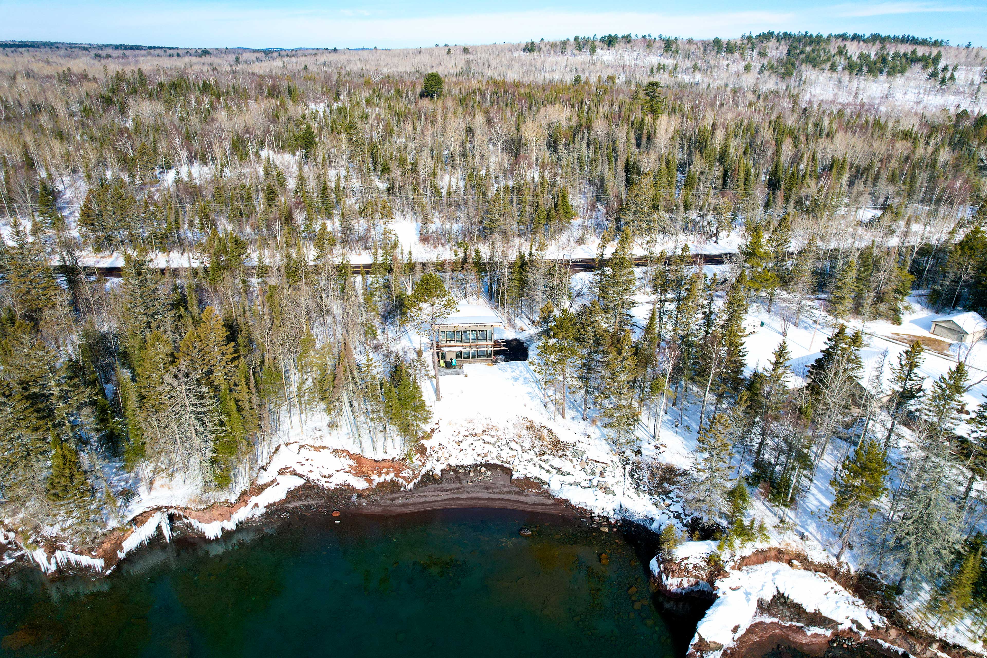 Property Image 2 - Waterfront Cabin on Lake Superior w/ Fire Pit