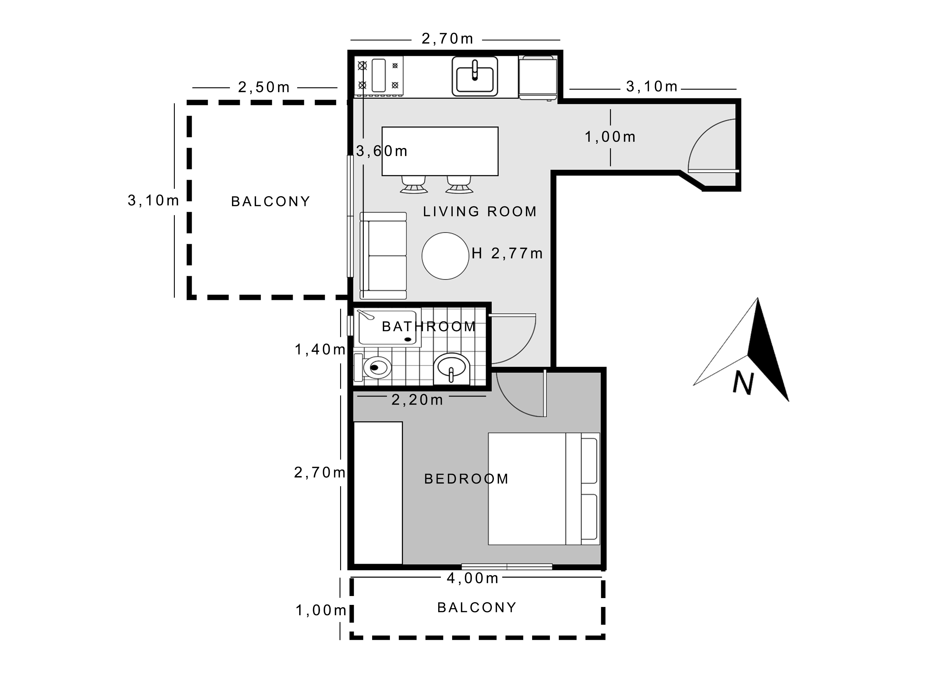 Sanders Old Port - Precious 1-Bdr Apt with Balcony