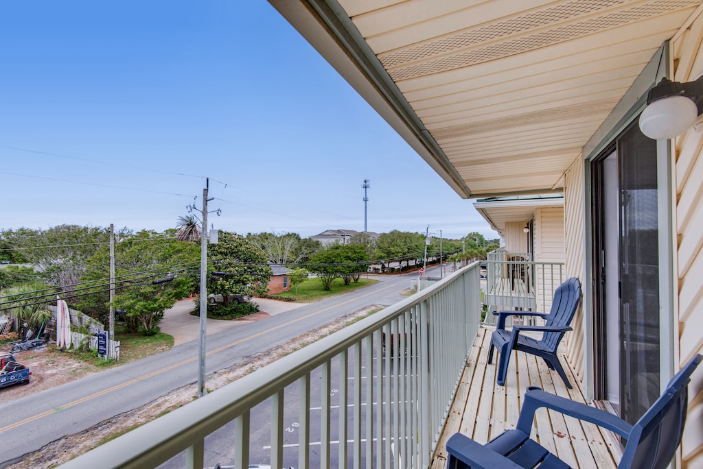 Balcony seating