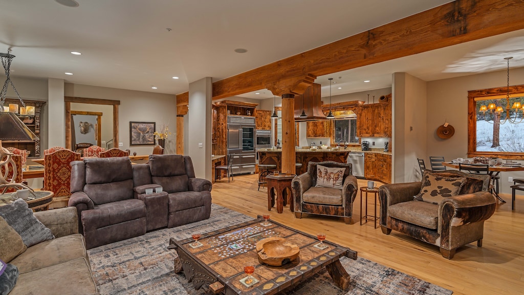 Great Room & Kitchen, Main Level