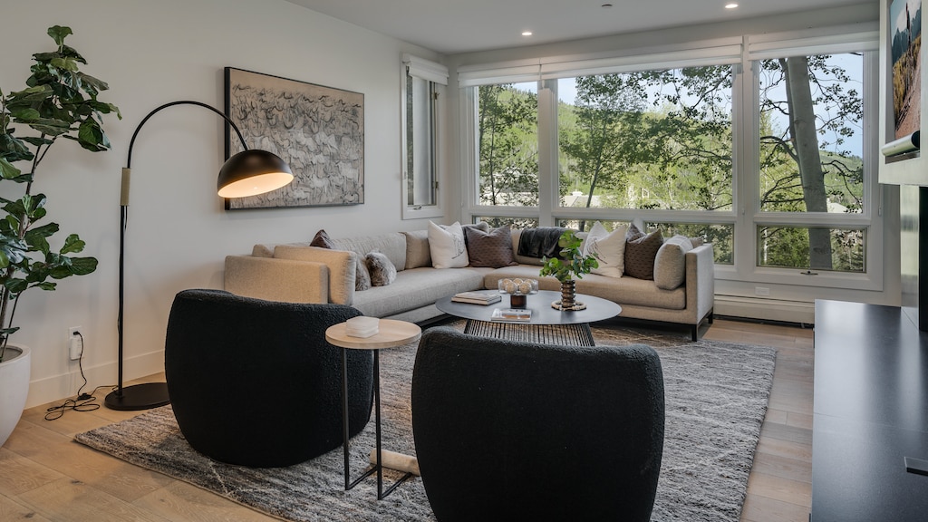 Great Room with beautiful windows