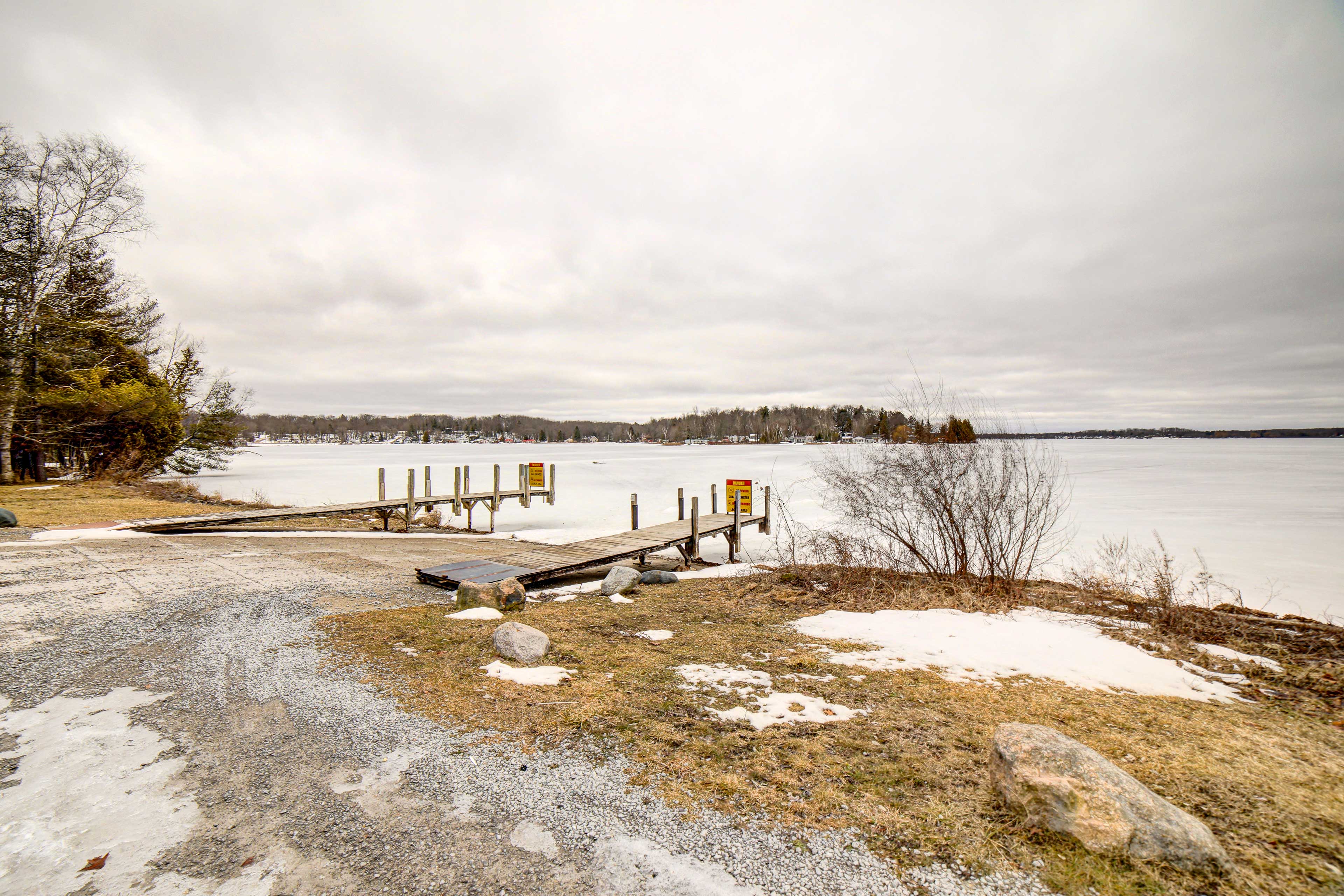 Property Image 2 - Waterfront Evart House on Chippewa Lake Channel