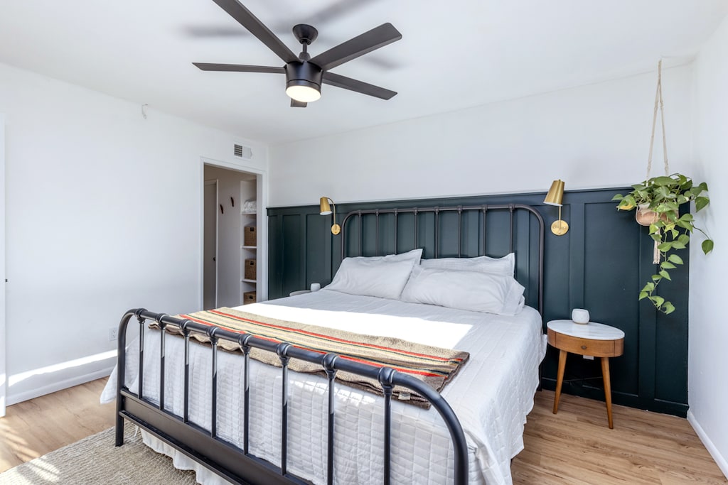 Primary Bedroom 1: One King Bed