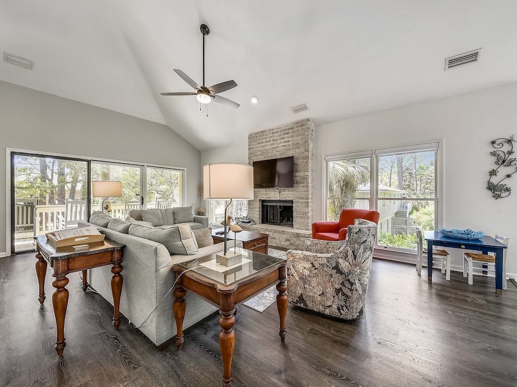 Main Living Room Upstairs at 22 Green Heron