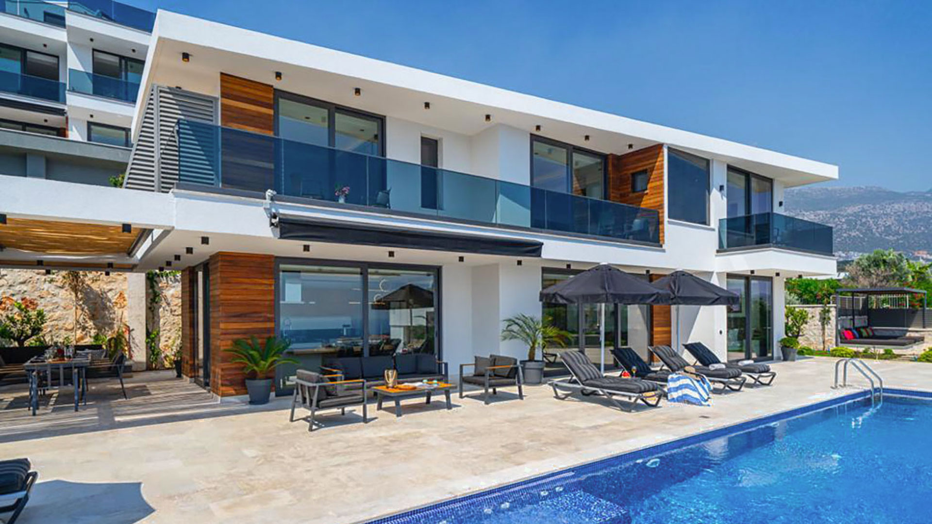 Property Image 1 - Sleek and Modern Kalkan Rental Villa