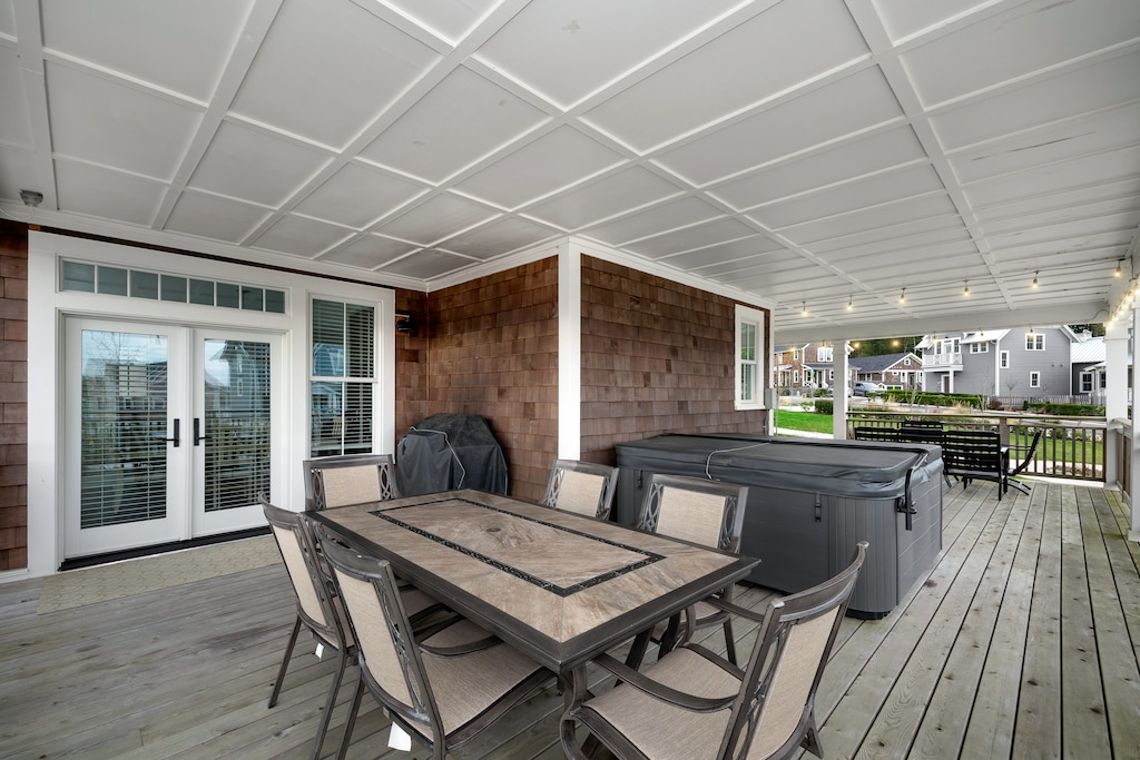 outdoor covered seating