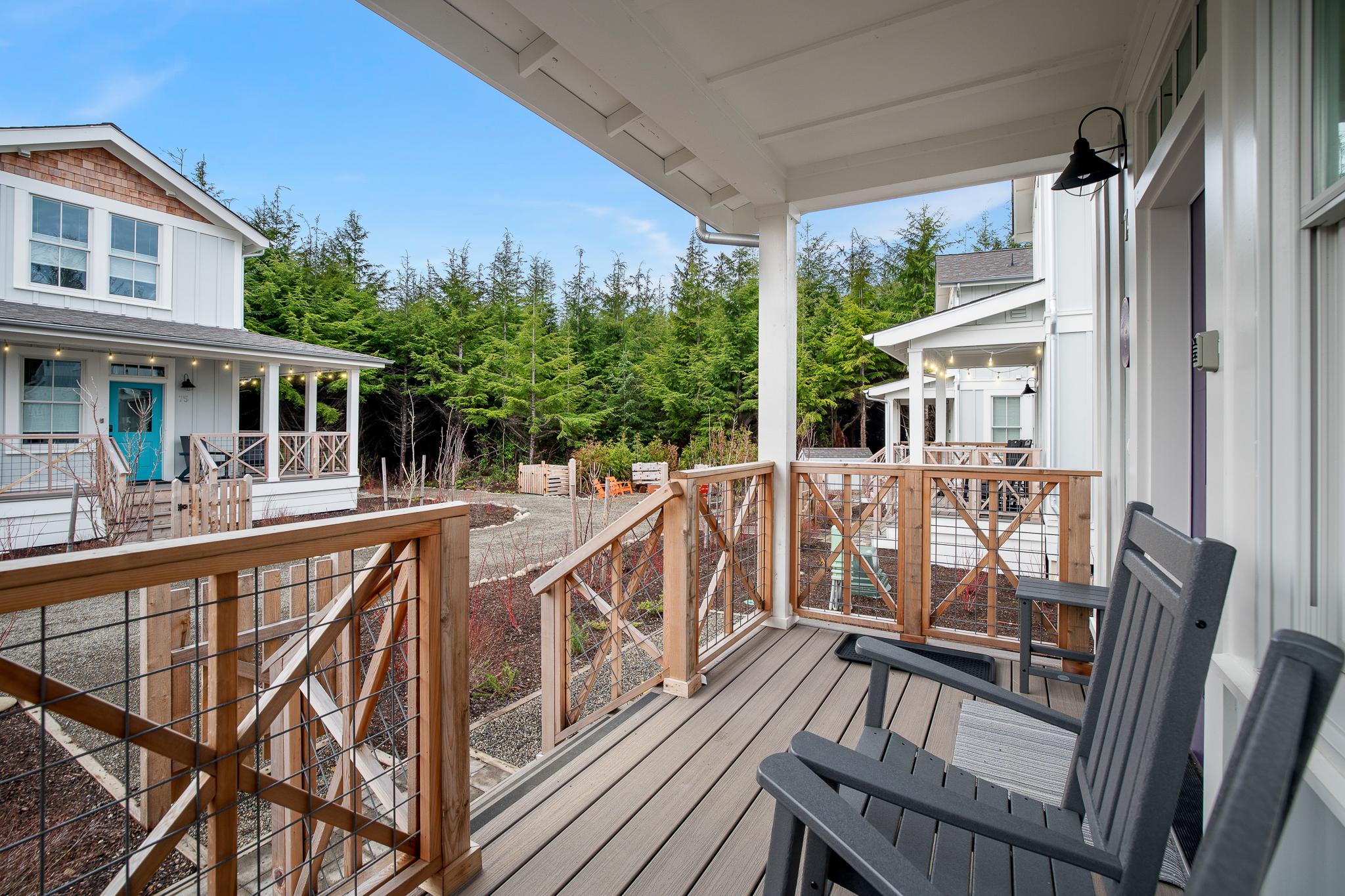 Soak in your surroundings on the porch