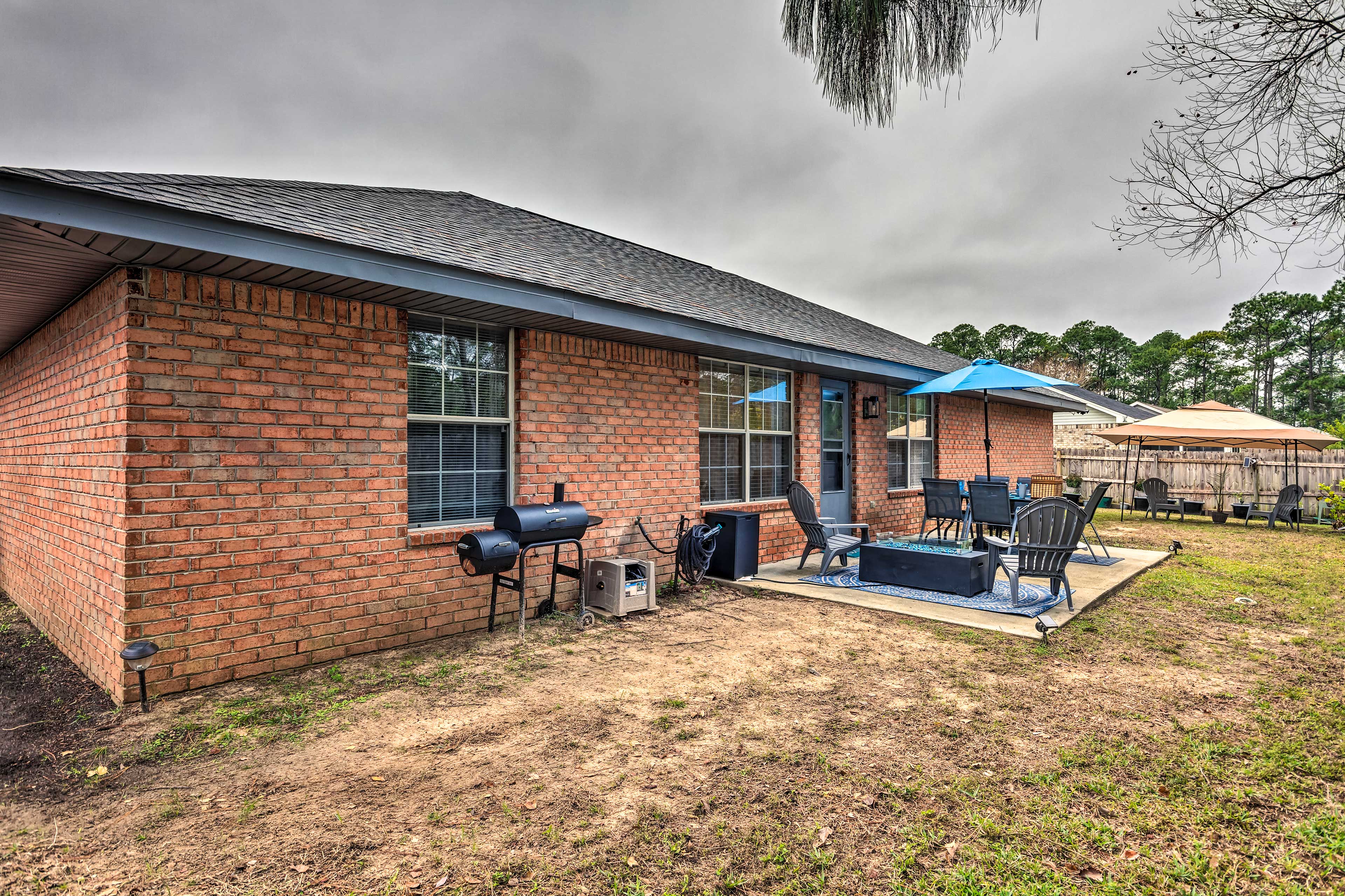 Property Image 1 - Pensacola Home w/ Private Backyard & Fire Pit