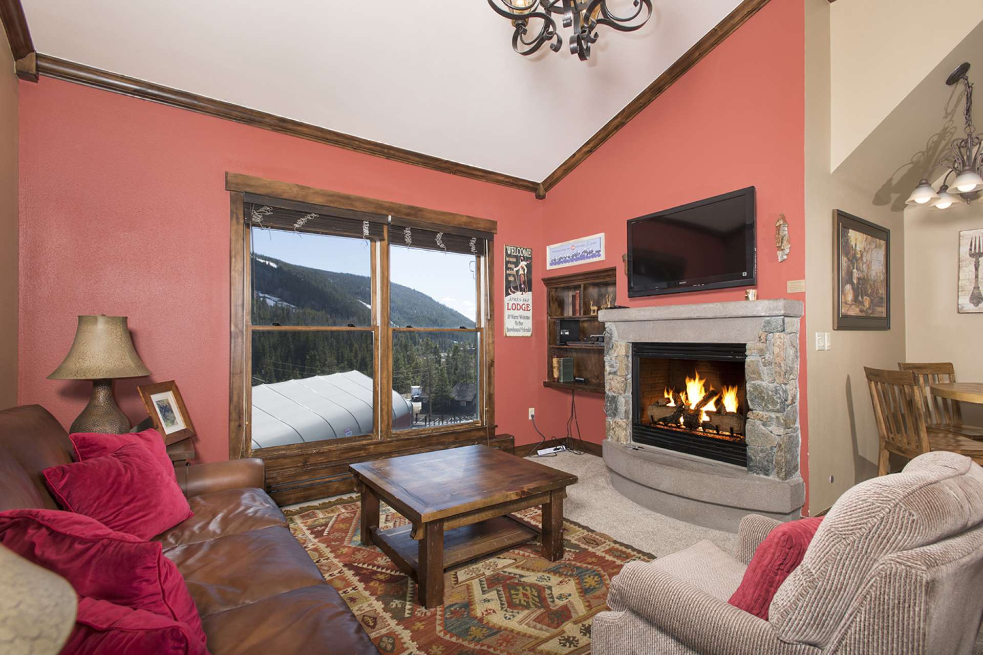 Property Image 1 - Scope Out Dining & Shops on Your 2 Minute Walk to Gondola and Ski School. Pool, Hot Tub, Fireplace.