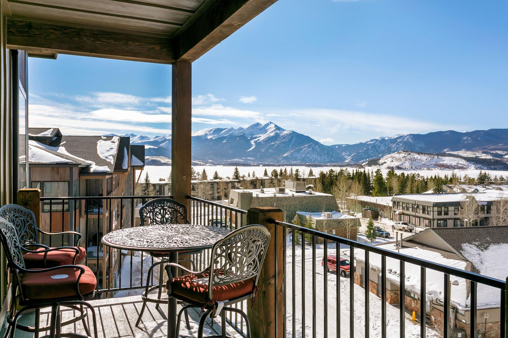 Property Image 2 - Take in Breathtaking Lake, Mountain Views from this Penthouse Condo While Staying Central to Skiing!