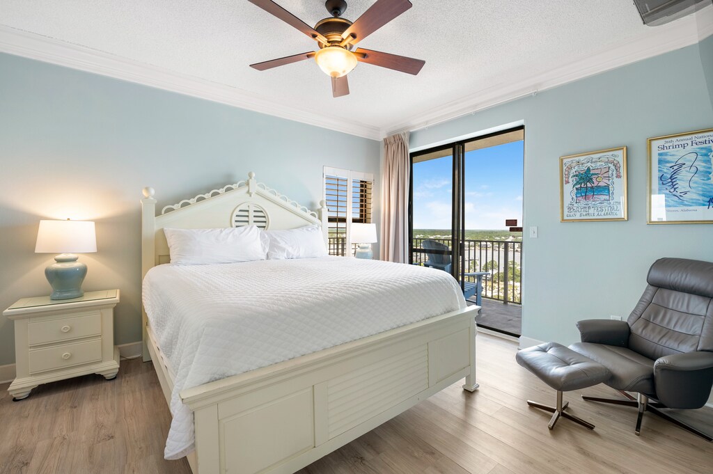 Master Bedroom with King Size Bed, Private Balcony and Private Master Bathroom 54