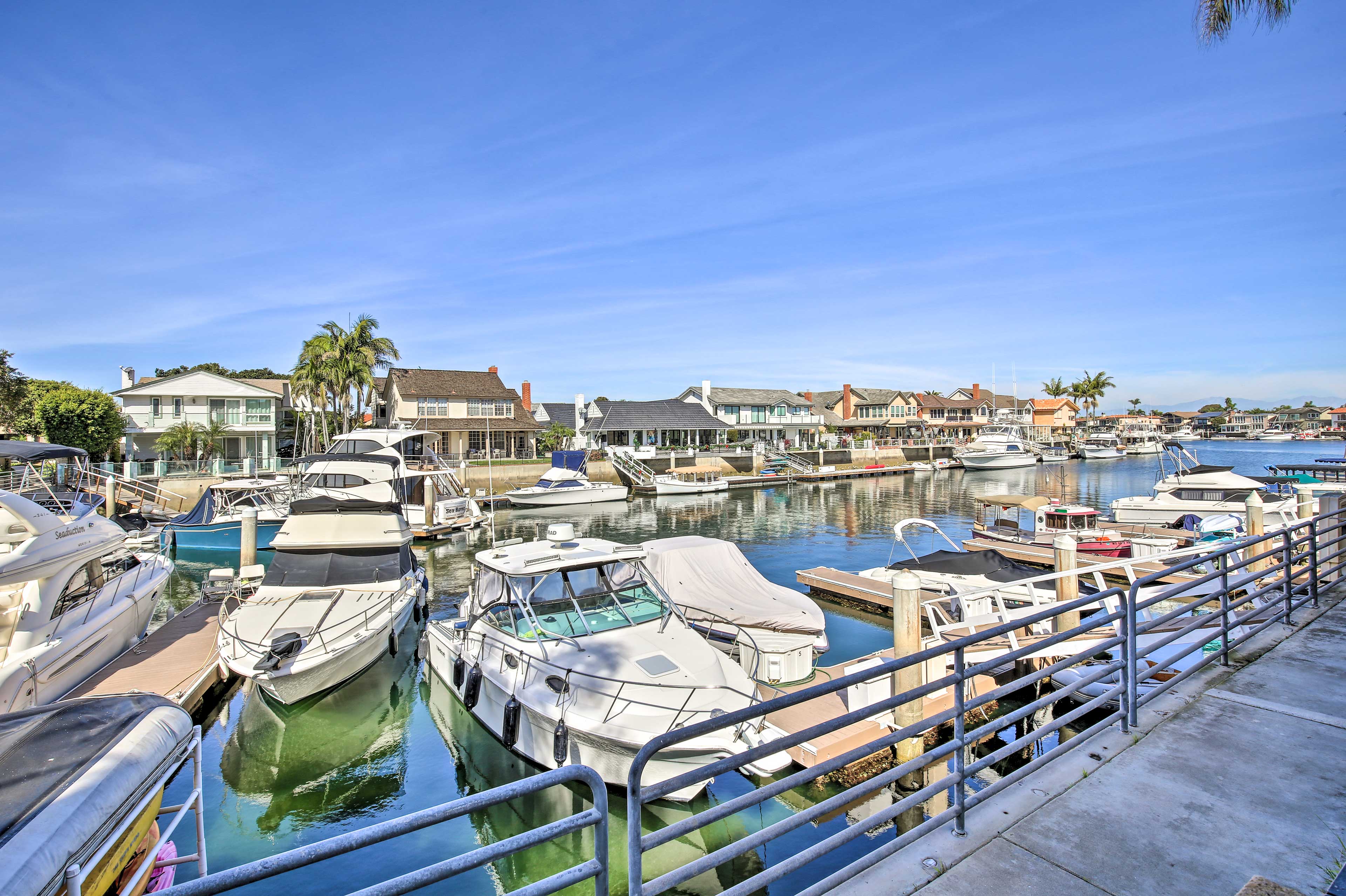 Waterfront Huntington Beach Condo w/ Fire Pit