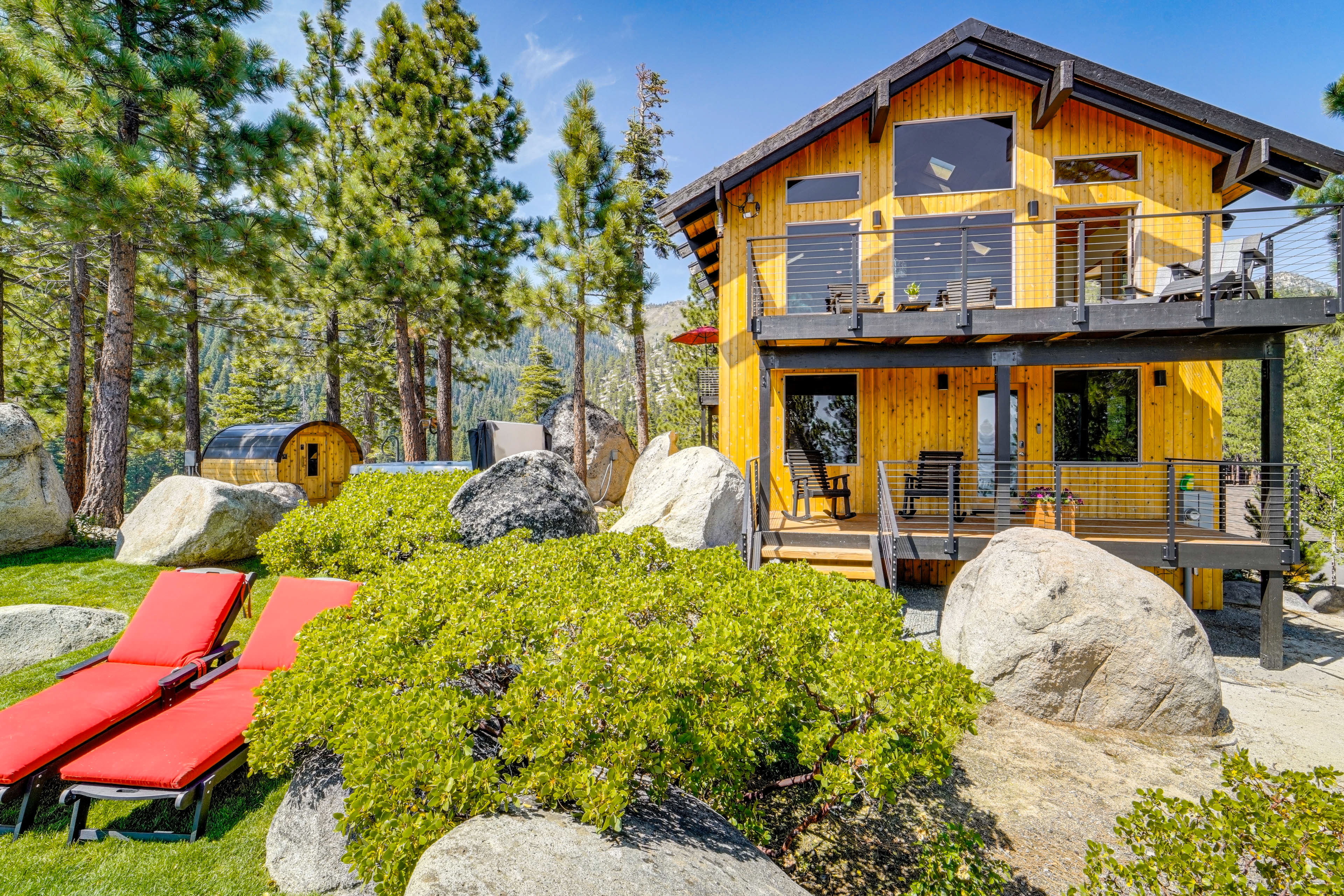 Property Image 2 - Secluded Mountain Cabin: Sweeping Lake Tahoe Views