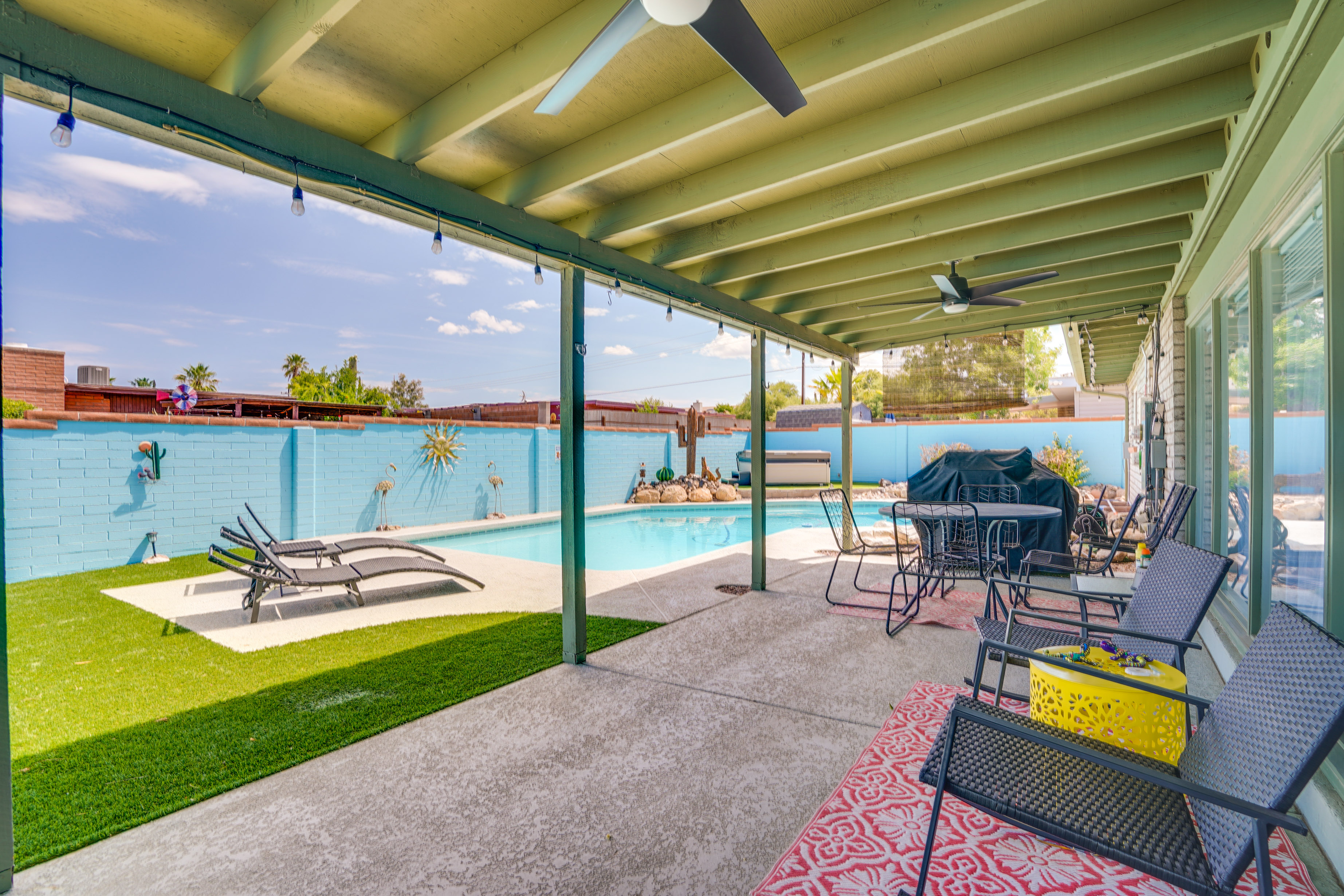 Property Image 2 - Vibrant, Colorful Tucson Abode w/ Pool & Hot Tub