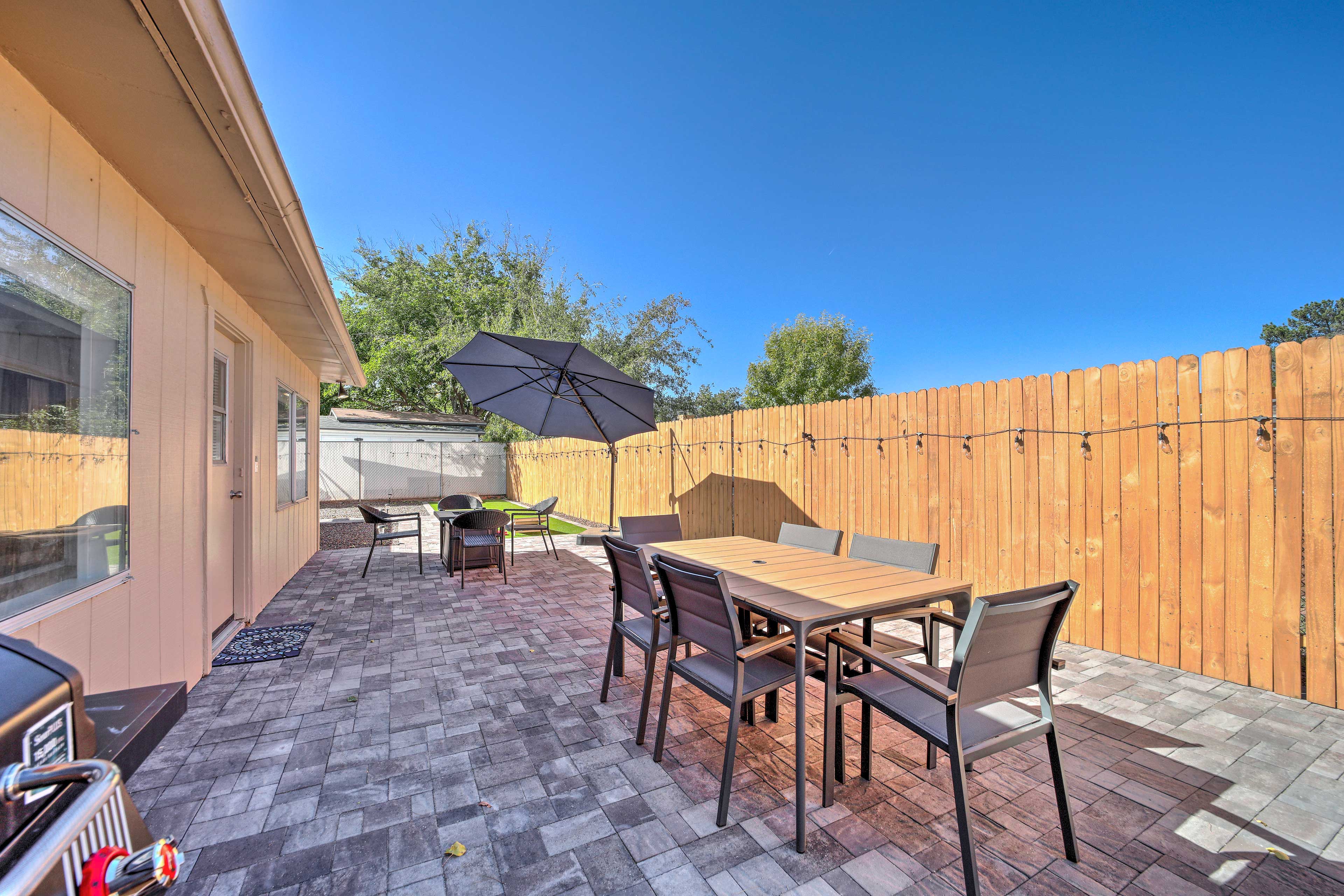 Property Image 2 - Trendy Digs w/ Yard Games, Fire Pit & Grill!