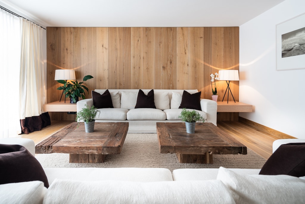 Living room in Chalet Lilly - Family & Friends in Lech am Arlberg.