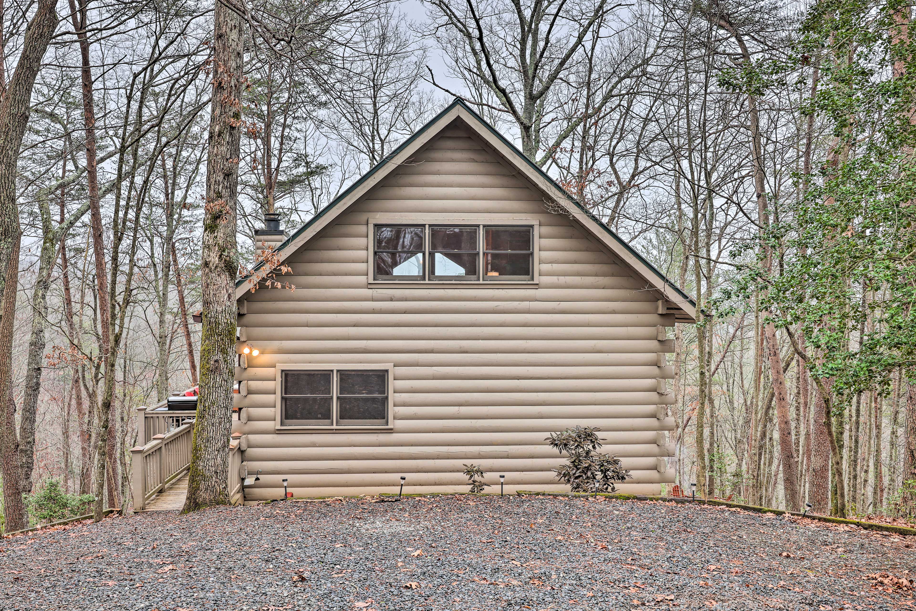 Property Image 2 - Cozy Blue Ridge Cabin w/ Hot Tub!